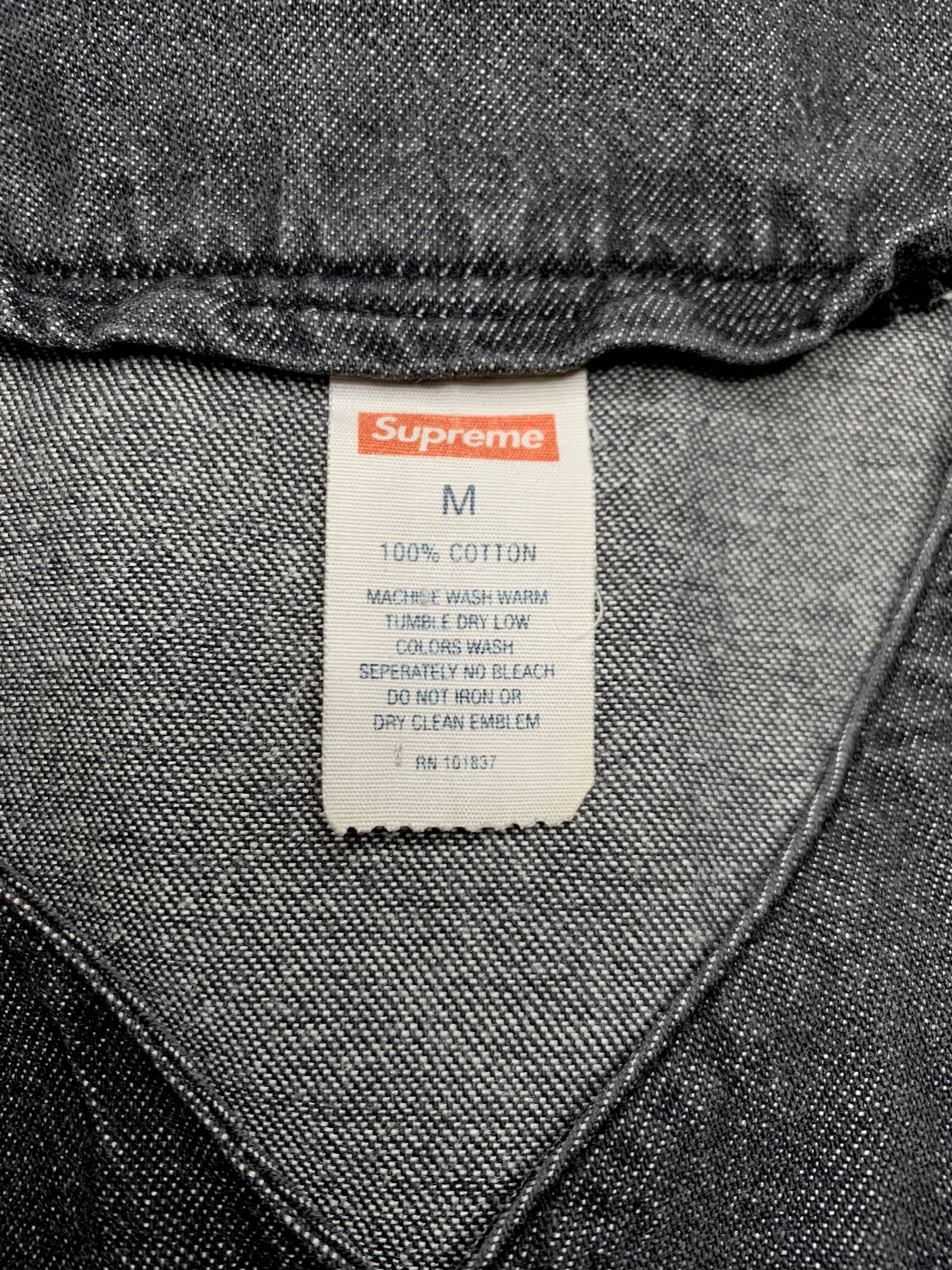Supreme Supreme SS14 Denim Flannel Shirt Size US M / EU 48-50 / 2 - 3 Thumbnail