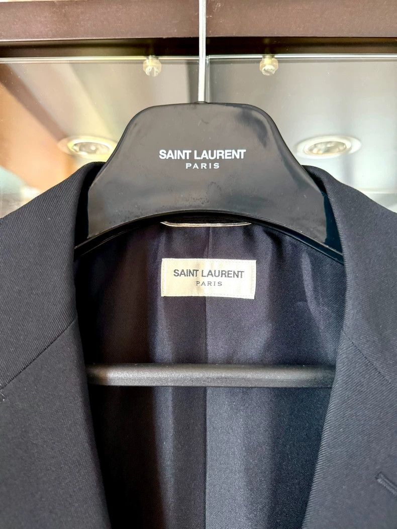 Saint Laurent Paris Saint Laurent Paris 15ss Runway Mr. X Crystal Righteousnes Size 52R - 4 Thumbnail
