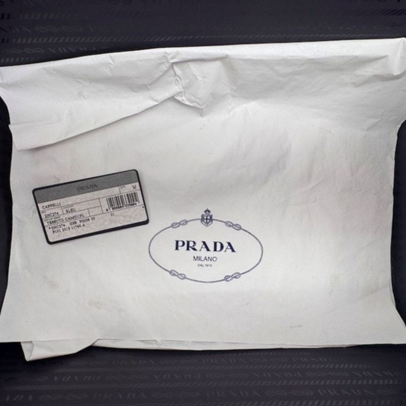Prada Prada Tessuto Camouflage Adjustable Baseball Cap Size M Size ONE SIZE - 9 Thumbnail