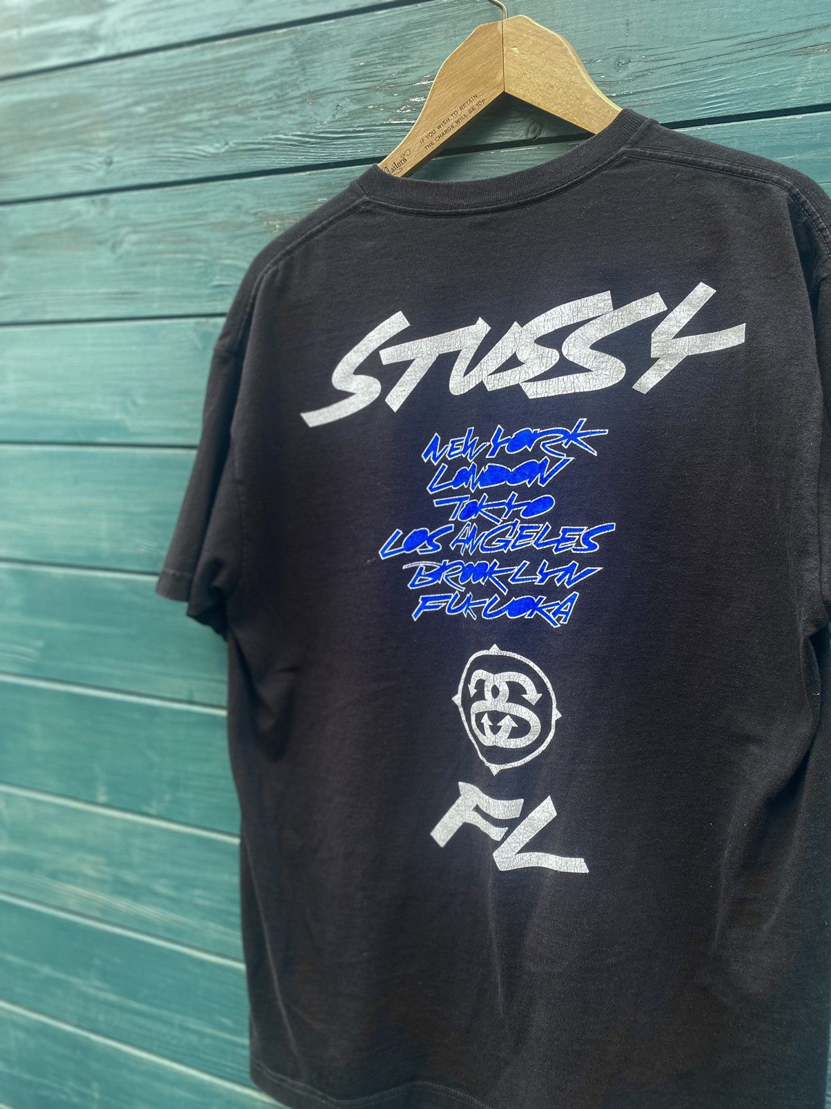 Stussy Vintage 00s Stüssy T-shirt Size US L / EU 52-54 / 3 - 5 Thumbnail