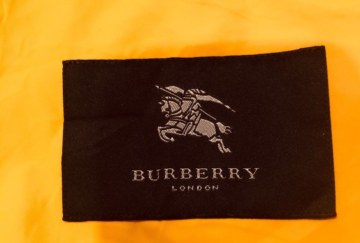 Burberry Burberry Yellow Drawstring Zipper Hoodie Jacket Size US L / EU 52-54 / 3 - 11 Thumbnail