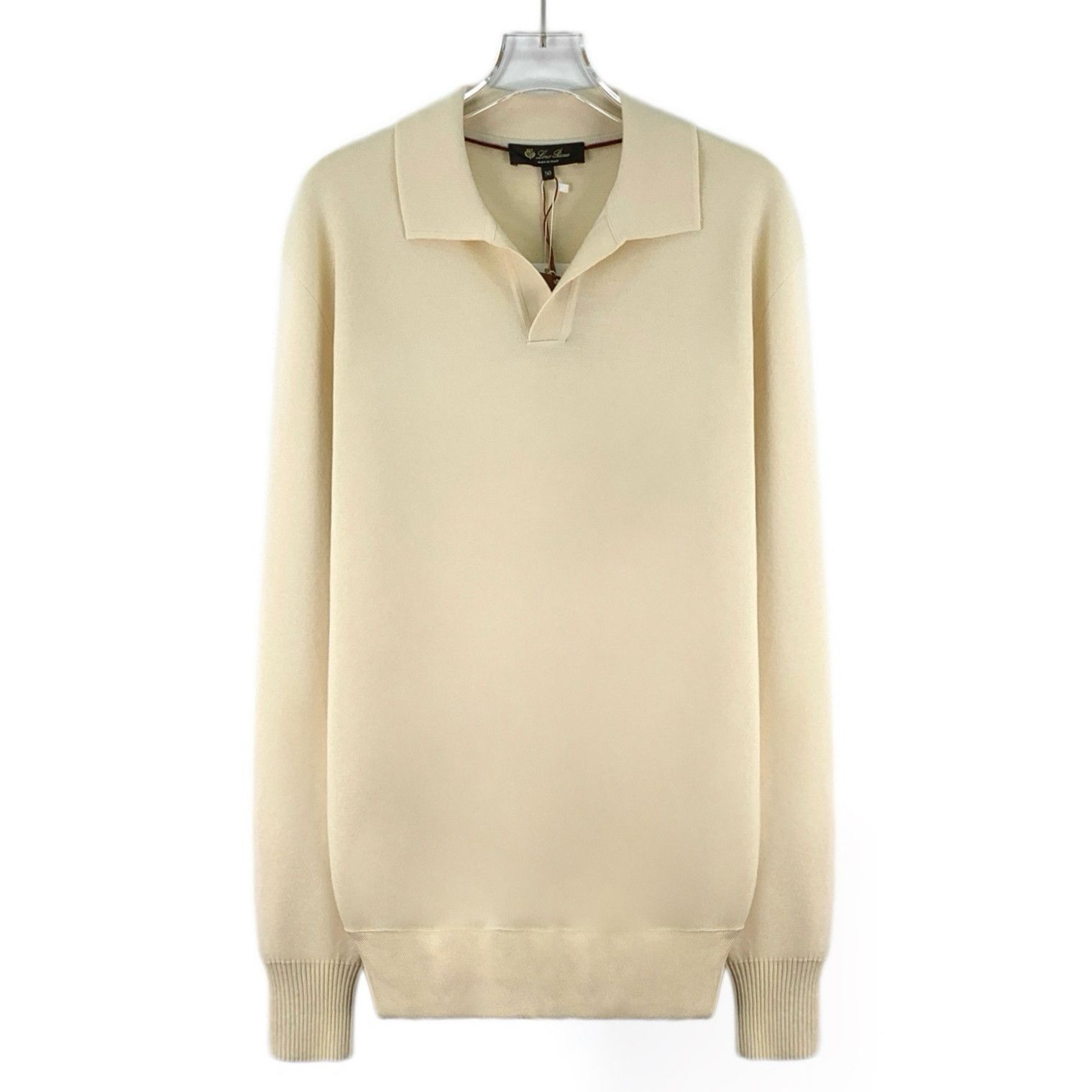 Loro Piana Loro Piana Wool Knit Sweater Beige (50) Size US M / EU 48-50 / 2 - 1 Thumbnail