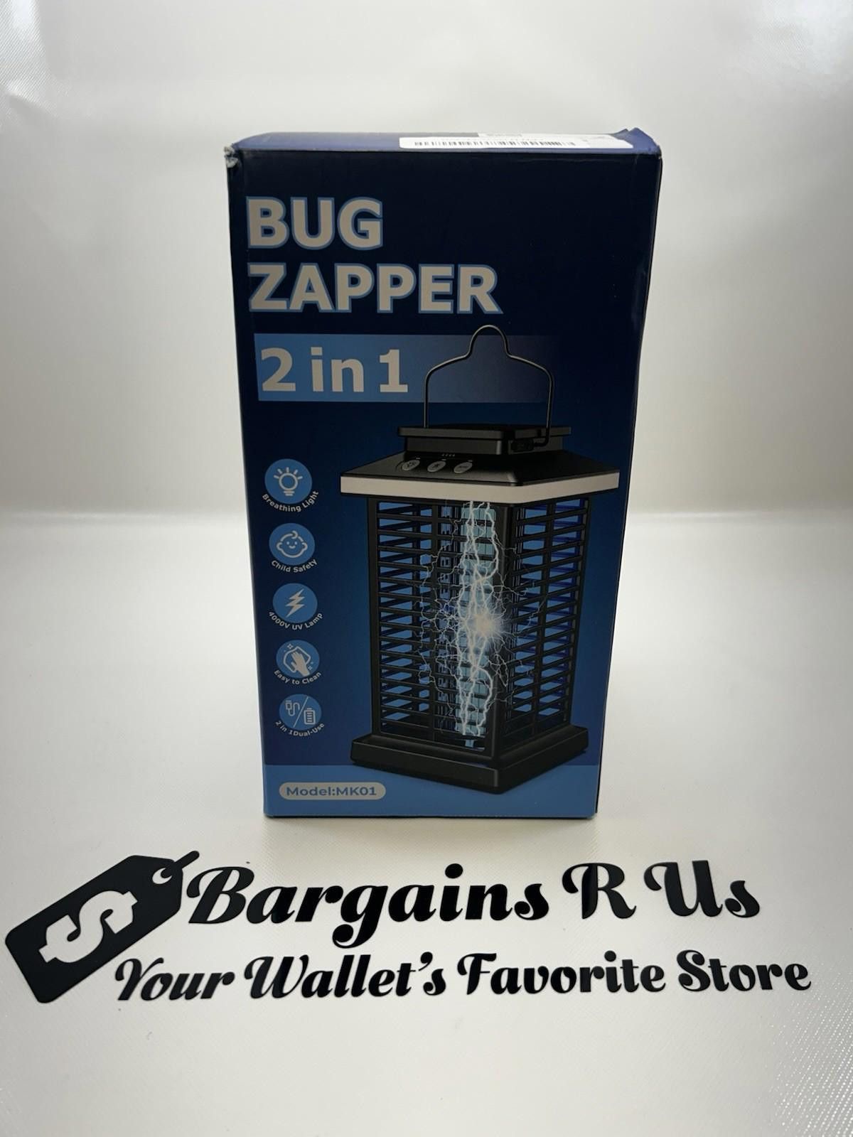 The Unbranded Brand Bug Zapper Portable Battery Powered for Mosquitoes Flies Size ONE SIZE - 3 Thumbnail
