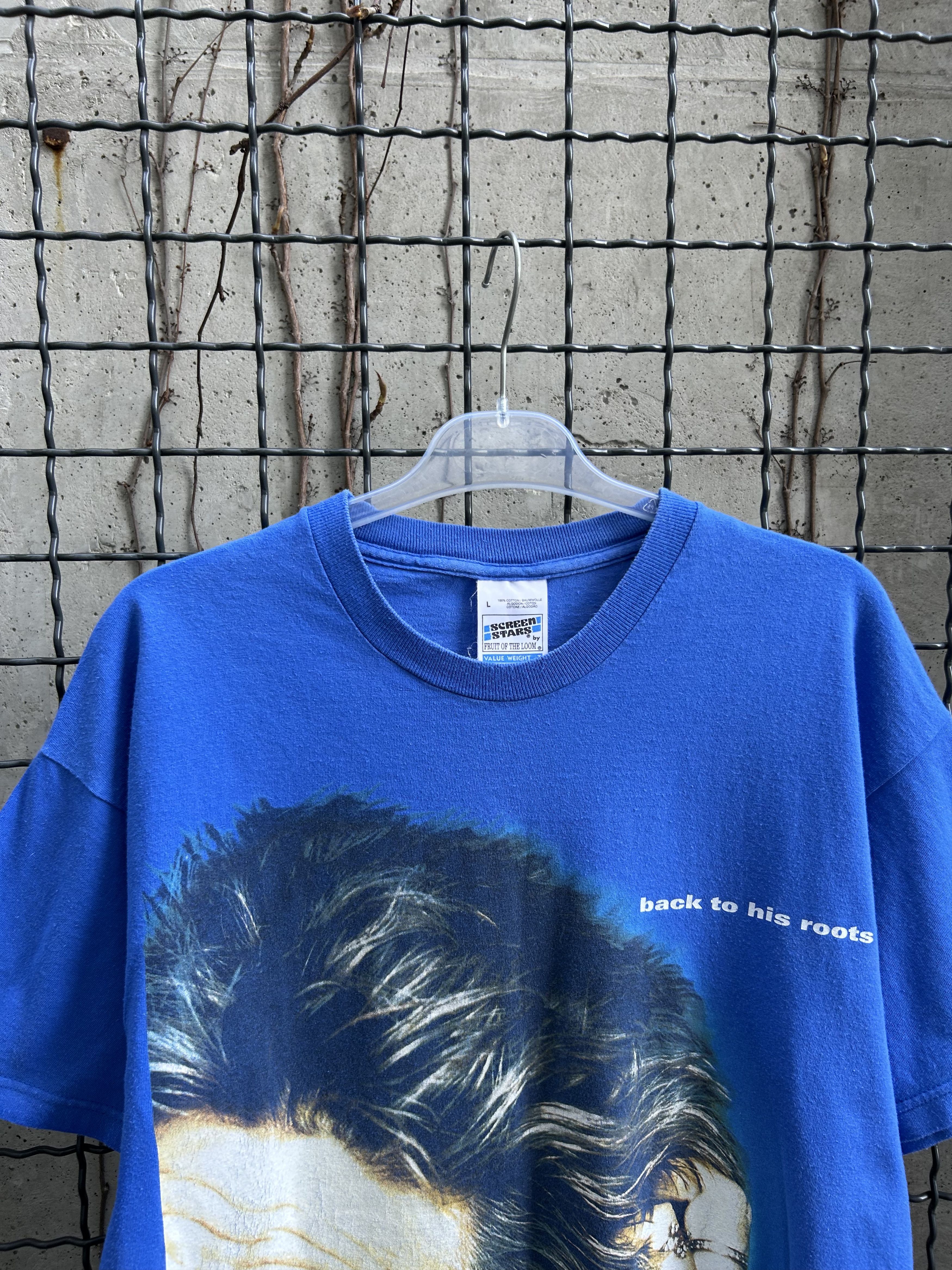 Band Tees Vintage 1998 Rod Stewart Back To His Roots Rock T-shirt Size US L / EU 52-54 / 3 - 3 Thumbnail