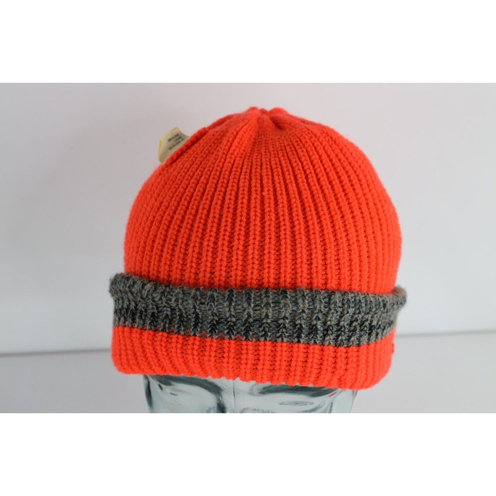 Vintage Vintage 90s Streetwear Reversible Ribbed Knit Beanie Hat Size ONE SIZE - 5 Thumbnail
