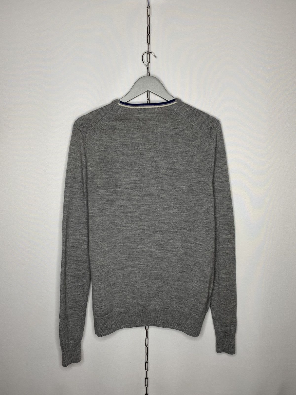 Fred Perry × Vintage Vintage Fred Perry 100% Merino Wool Sweater Jumper Pullover Size US M / EU 48-50 / 2 - 4 Thumbnail