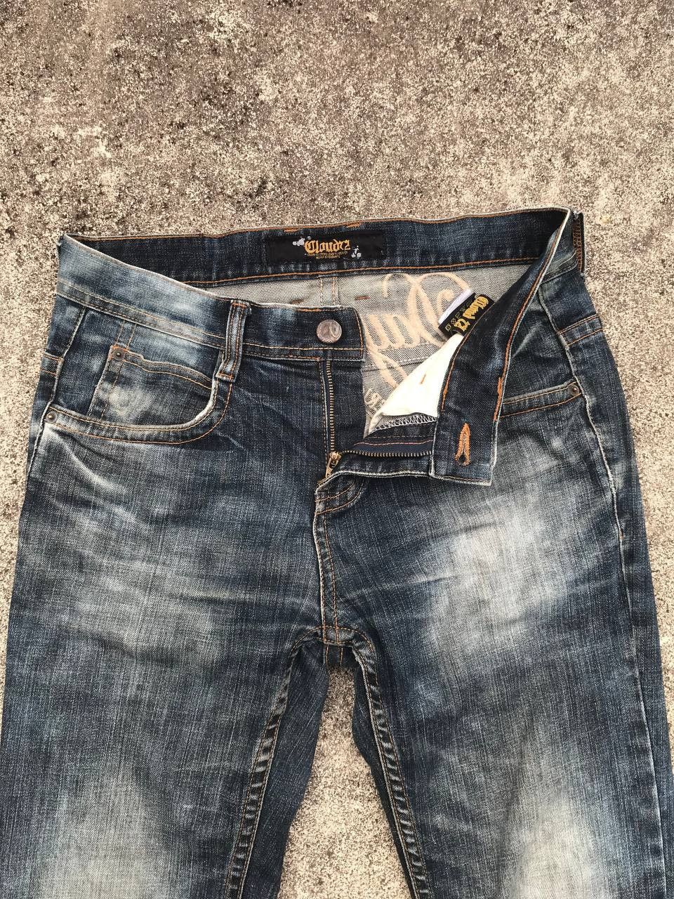 Tornado Mart Tamashi Cloud 72 Skullwings Undercover embroidered distress Size US 30 / EU 46 - 5 Thumbnail