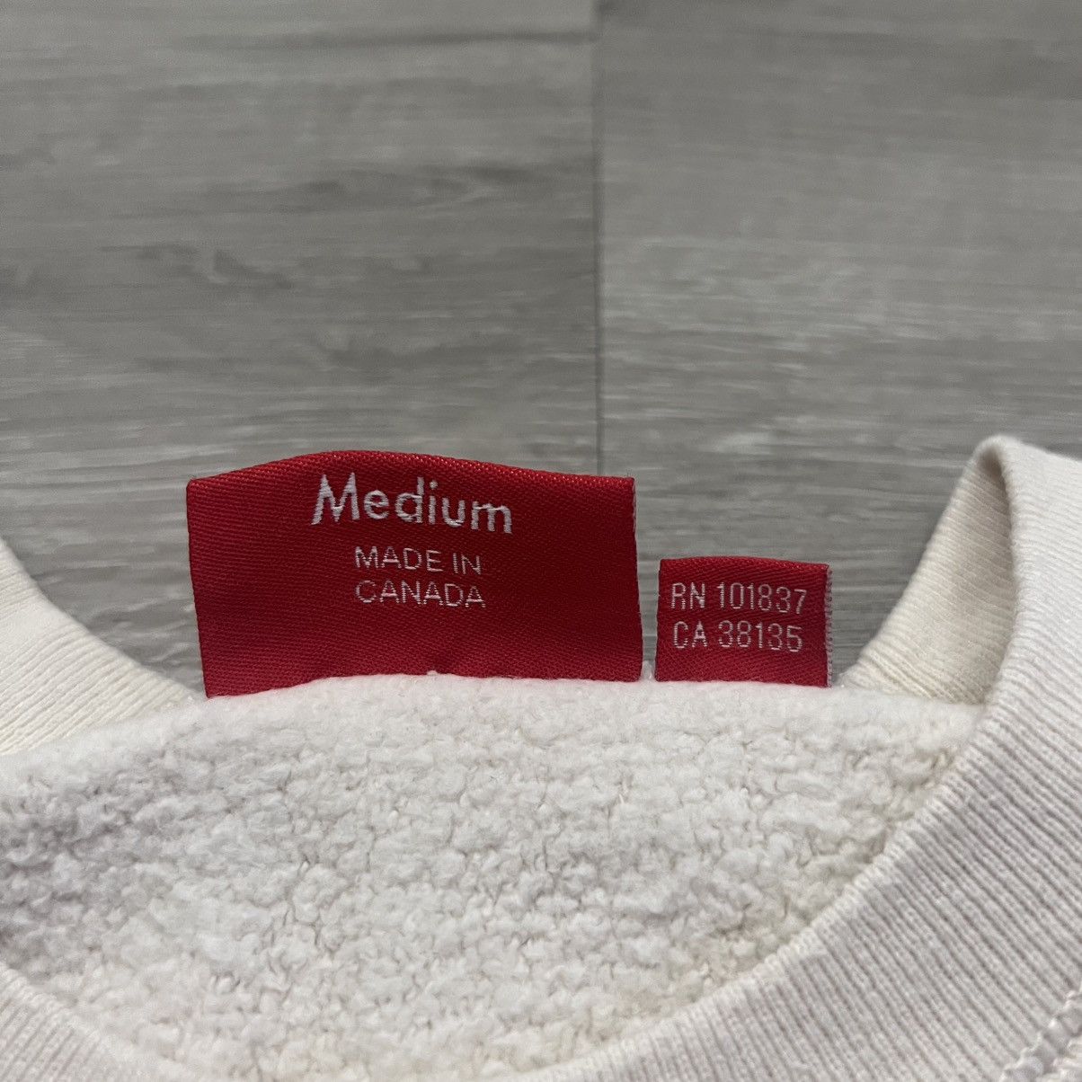 Supreme Supreme Box Logo Crewneck Natural FW18 Size US M / EU 48-50 / 2 - 5 Thumbnail
