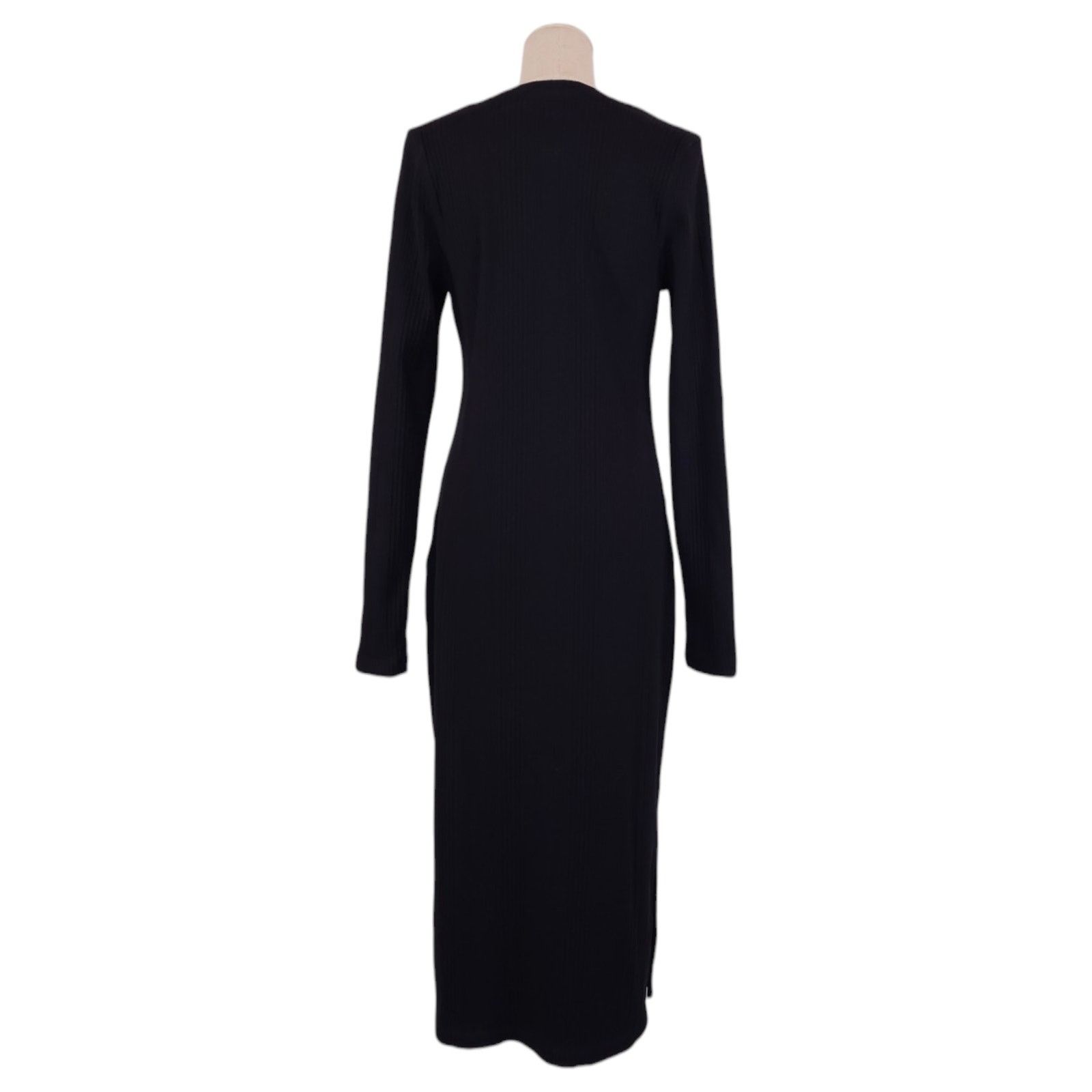 Sweaty Betty Sweaty Betty Henley Midi Dress Black Sz Medium Size M / US 6-8 / IT 42-44 - 3 Thumbnail
