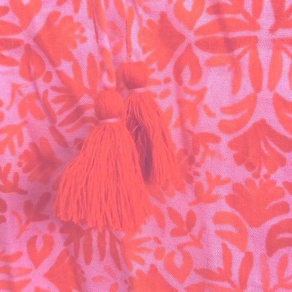 Vineyard Vines Vineyard Vines Size S Blouse Tunic Linen Tile Otami Tassel P Size S / US 4 / IT 40 - 8 Thumbnail