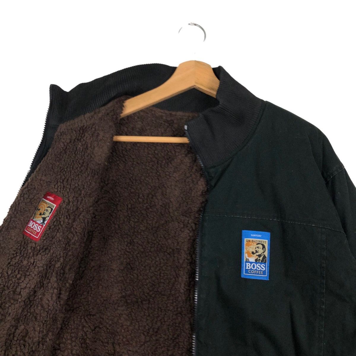 Japanese Brand 🔥90’s Suntory Boss Coffee Reversible Bomber Jacket Big Logo Size US M / EU 48-50 / 2 - 10 Thumbnail