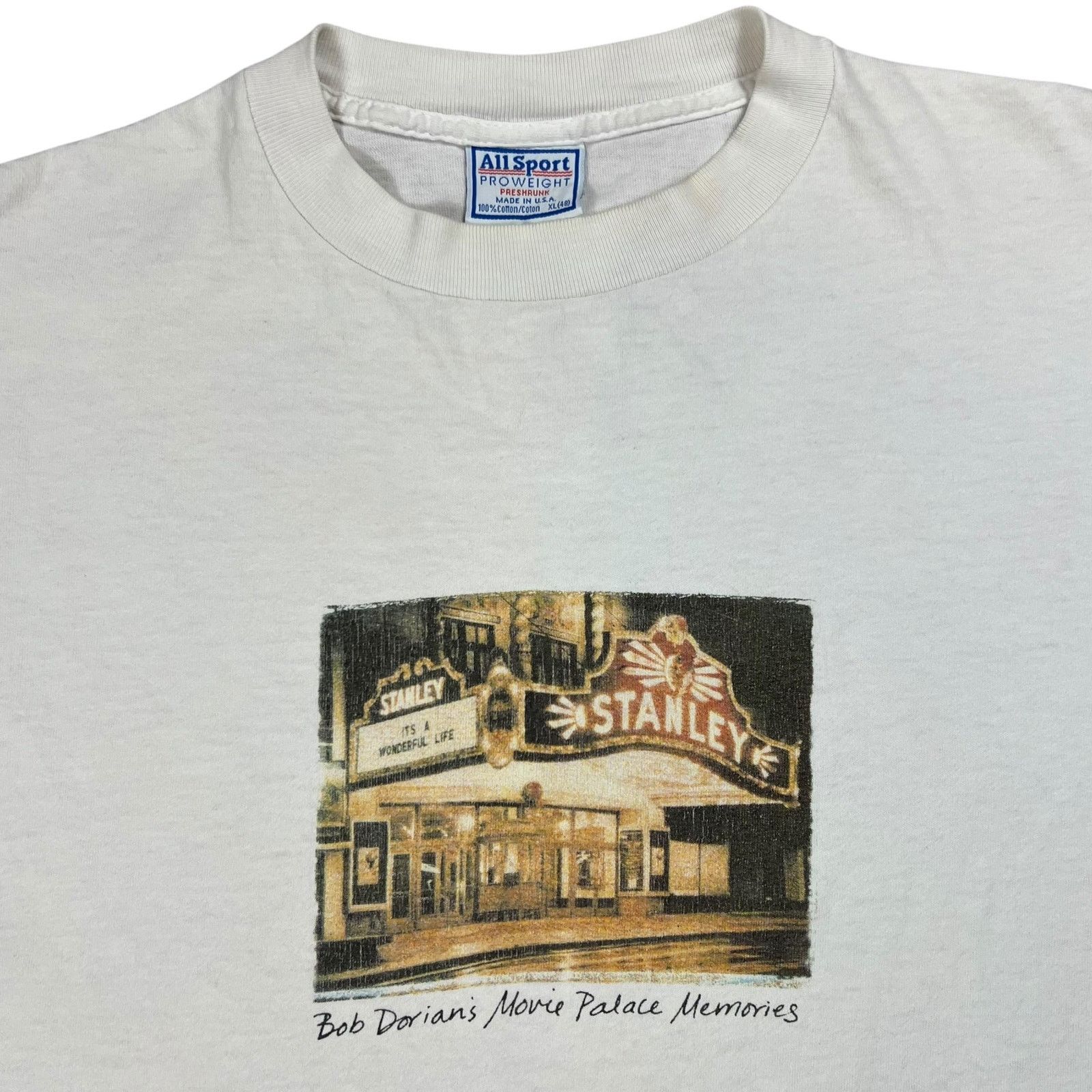 All Sport × Vintage Vintage 90s It’s A Wonderful Life Bob Dorian’s Movie tee Size US XL / EU 56 / 4 - 2 Thumbnail