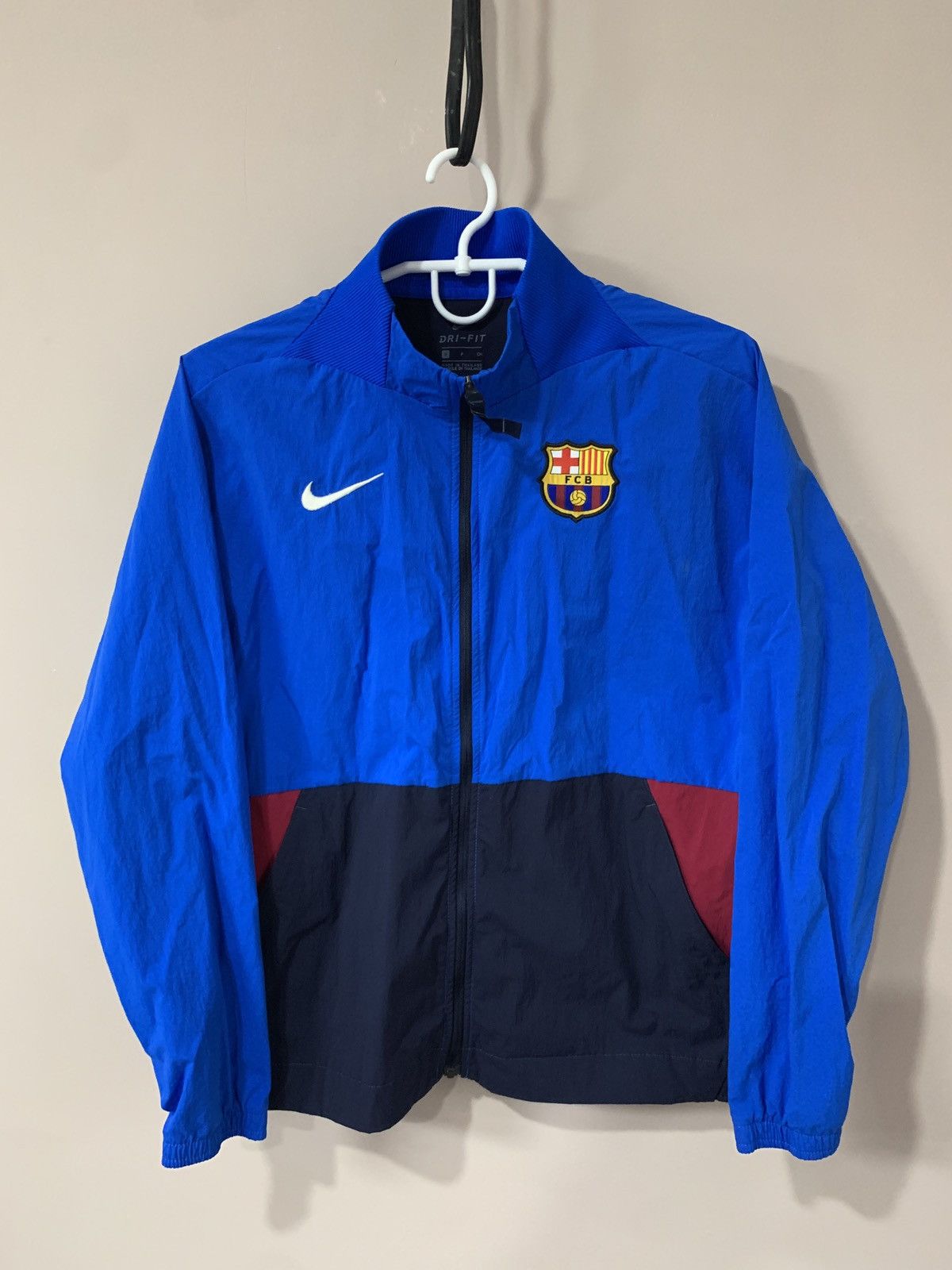 Nike Barcelona Full Zip Football Jacket Nike Soccer Size S Size US S / EU 44-46 / 1 - 1 Thumbnail