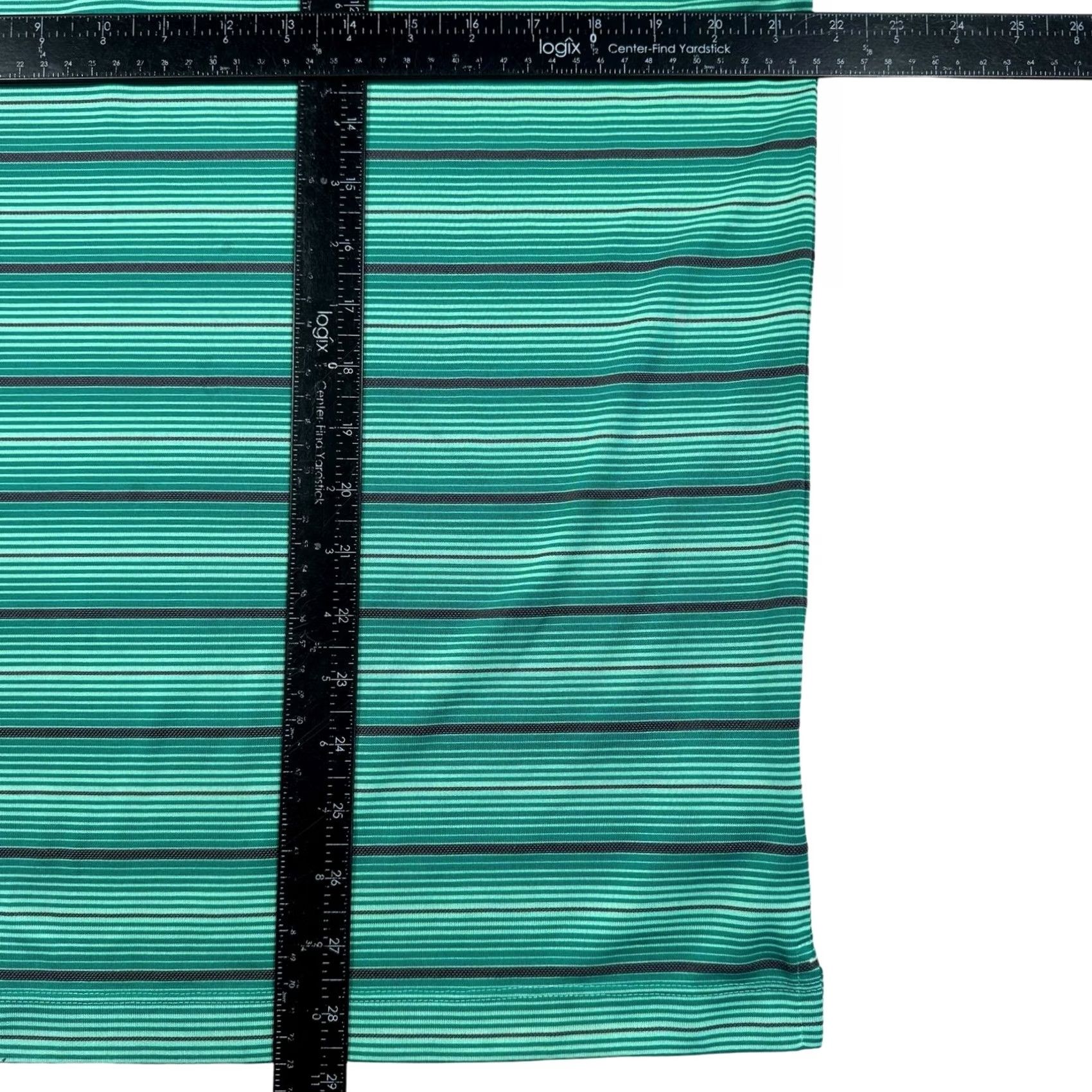 Nike Nike Polo Shirt Mens Large Short Sleeve Striped Dri-fit Green Black Golf Stretch Size US L / EU 52-54 / 3 - 7 Thumbnail