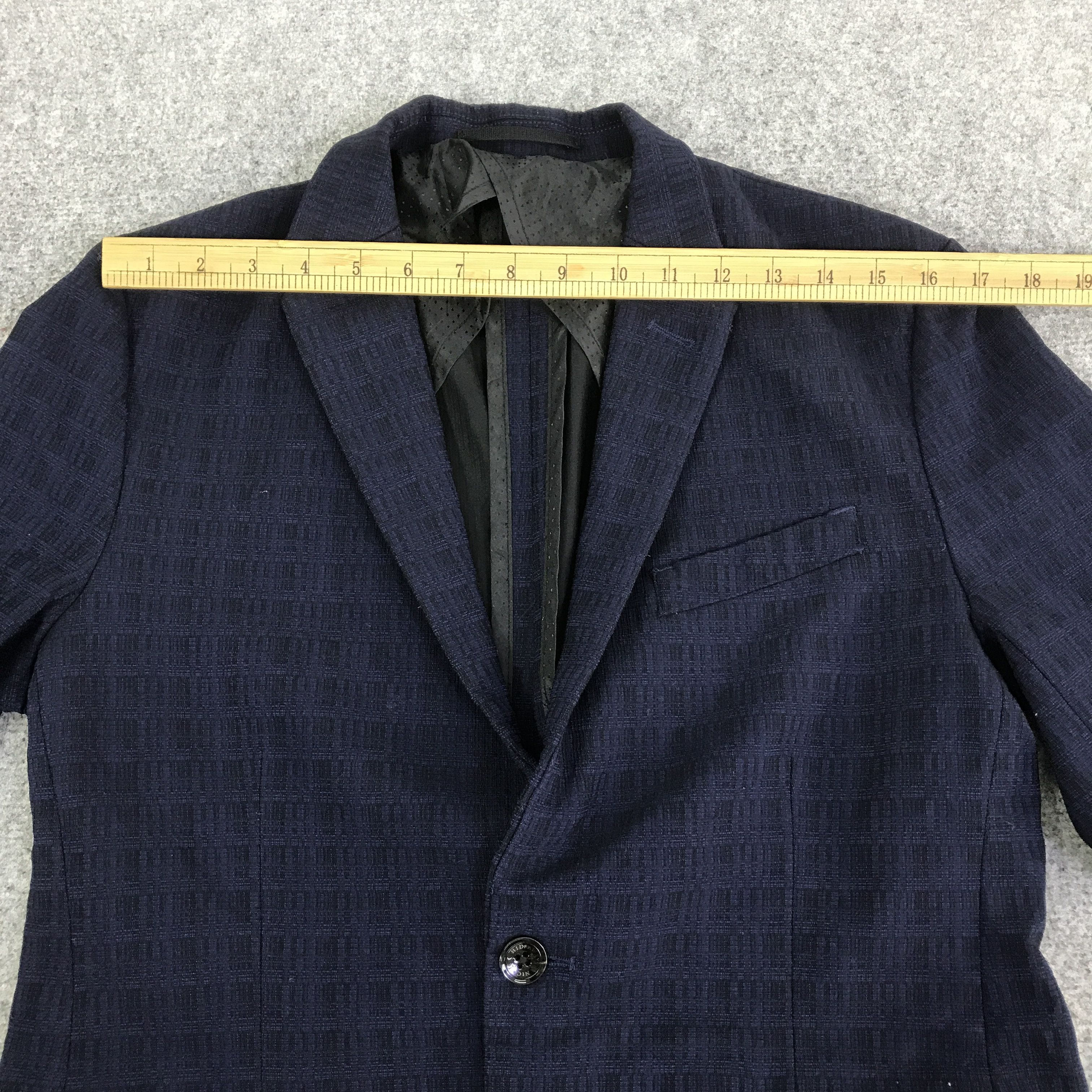 HIDEAWAYS HIDEAWAYS BLAZER COAT JACKET K113B19 Size US M / EU 48-50 / 2 - 5 Thumbnail