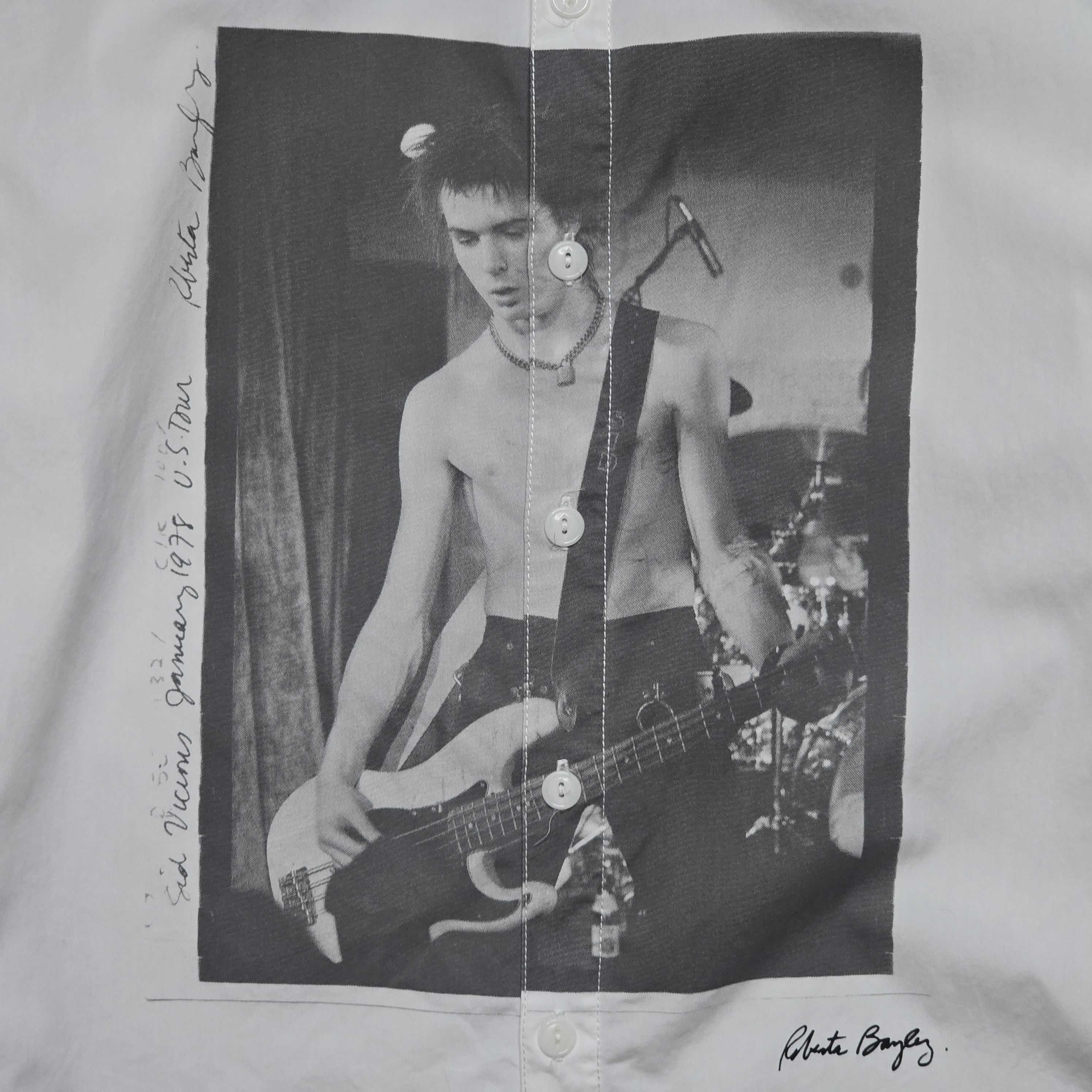 Neighborhood Luker x Roberta Bayley - Sid Vicious Shirt - Sex Pistols Size US S / EU 44-46 / 1 - 4 Thumbnail