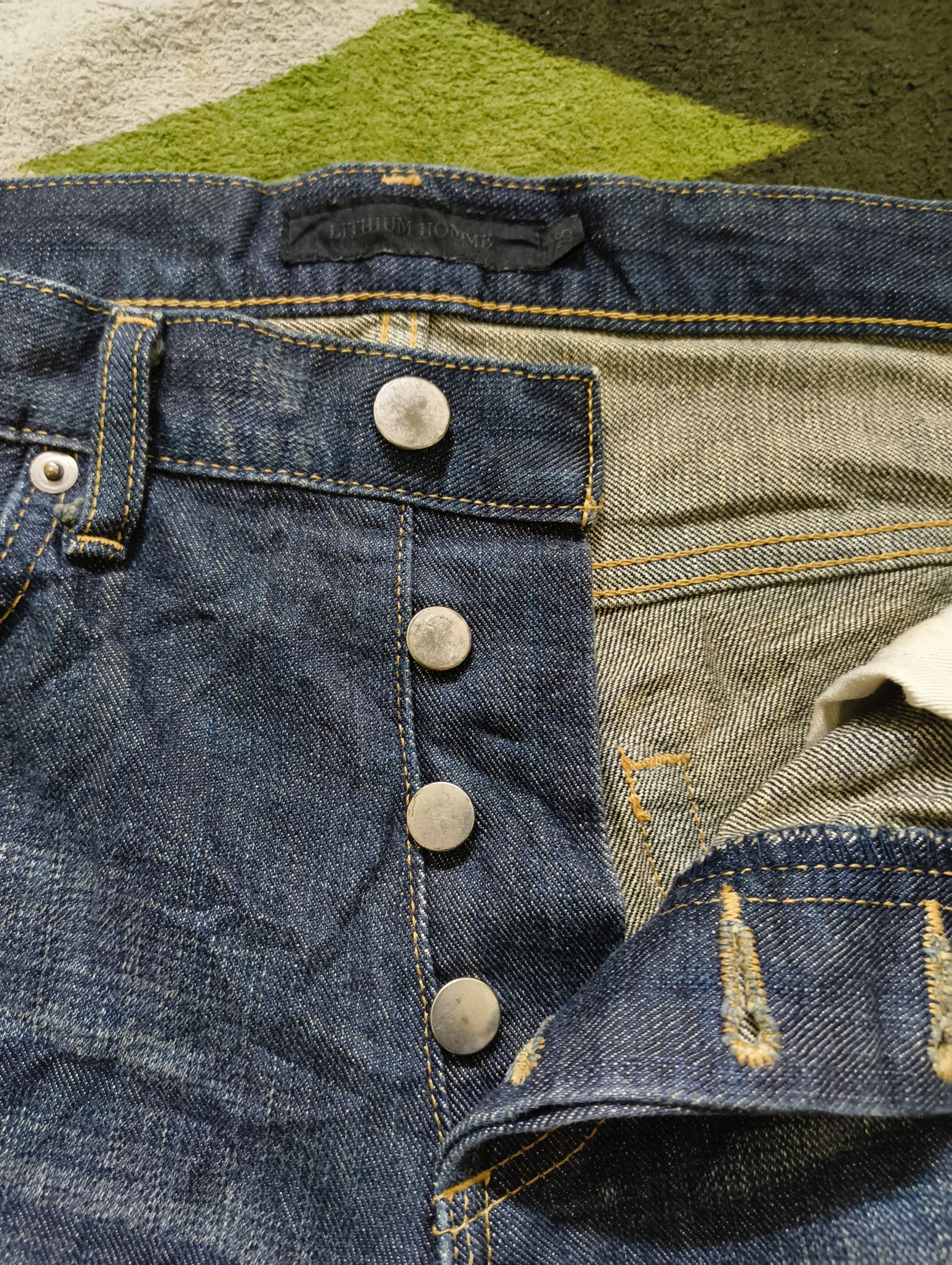 Japanese Brand × Lithium LITHIUM HOMME JEANS JAPAN SLIM FIT Size US 31 - 5 Thumbnail