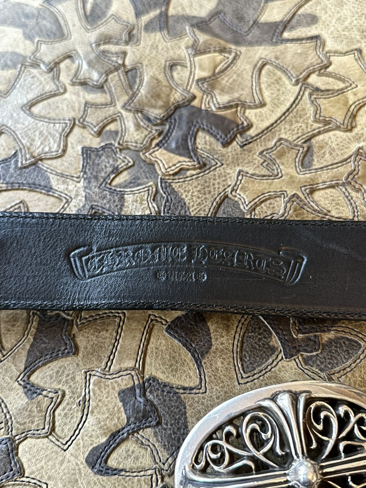 Chrome Hearts CHROME HEARTS 1/10 LEOPARD STUD BELT !!! Size 28 - 7 Thumbnail