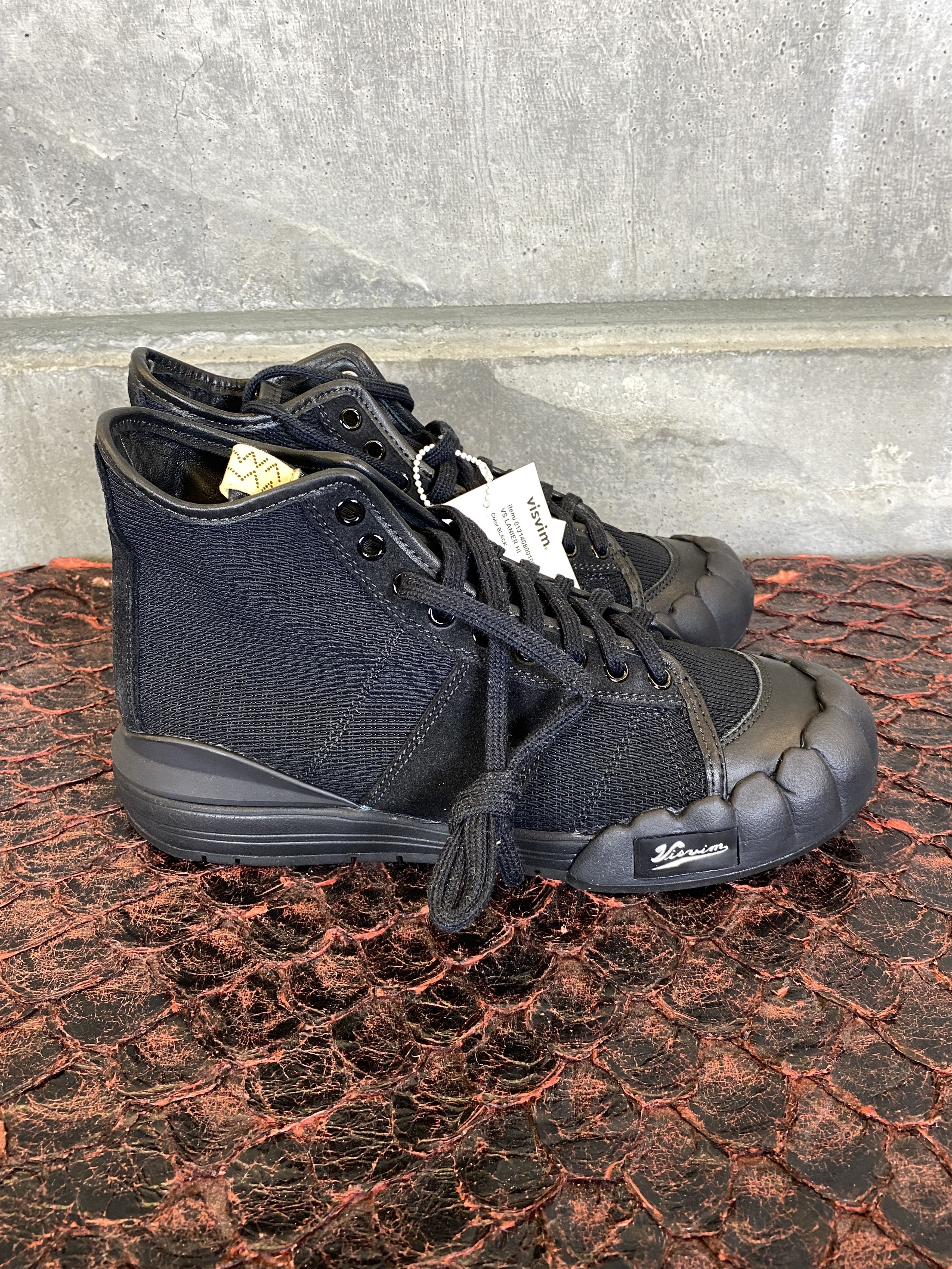Visvim $1284 NIB VISVIM VS LANIER HIGHTOP SNEAKERS SIZE 8.5 Visvim $1284 NIB VISVIM VS LANIER HIGHTOP SNEAKERS SIZE 8.5