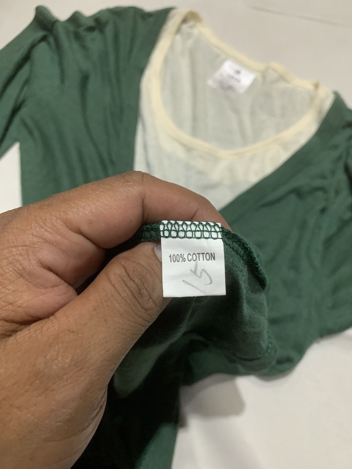 Japanese Brand Japanese Leon Double Layer Raglan Tee Shirt Size US M / EU 48-50 / 2 - 7 Thumbnail