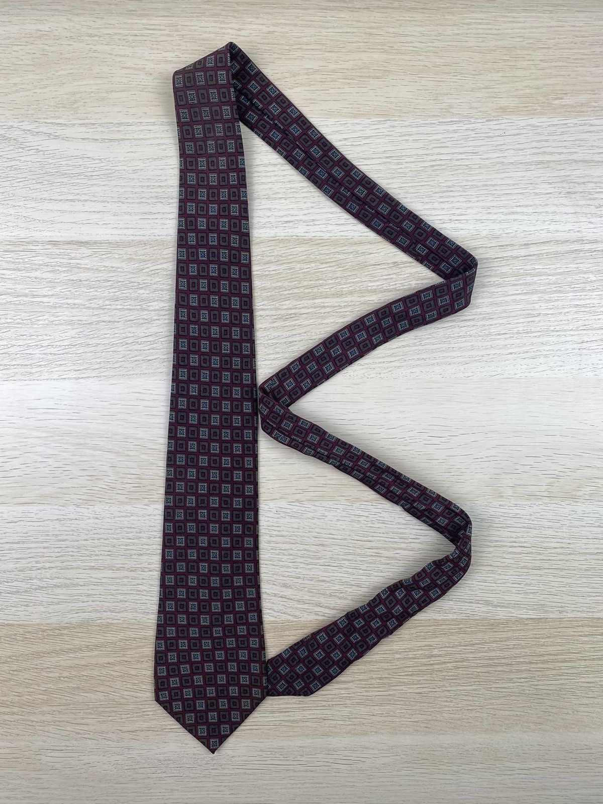 Christian Dior Monsieur Christian Dior Silk Tie T107 Size ONE SIZE - 3 Thumbnail