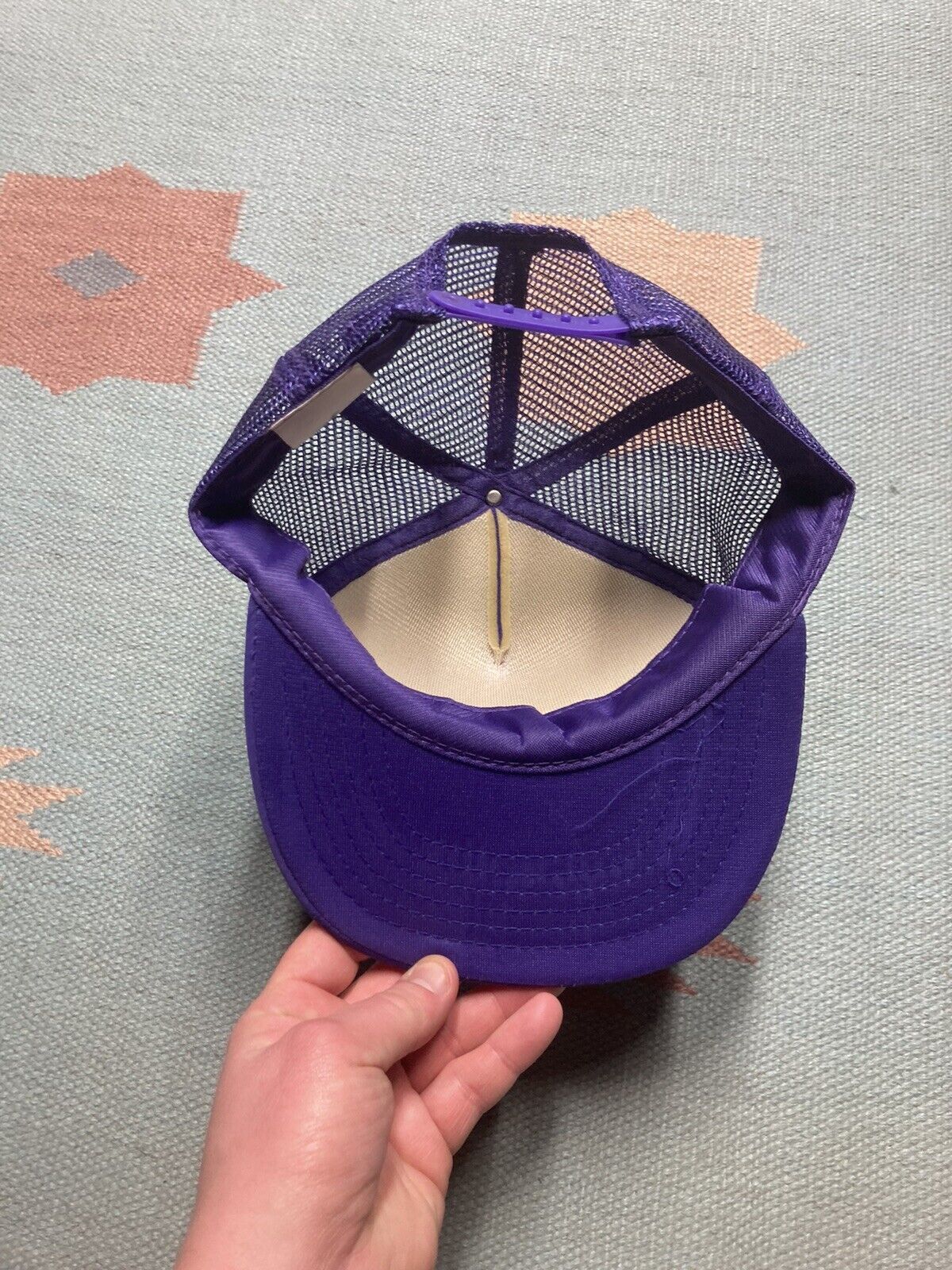 Vintage Vtg trucker hat farming made me dirt poor novelty funny Size ONE SIZE - 5 Thumbnail