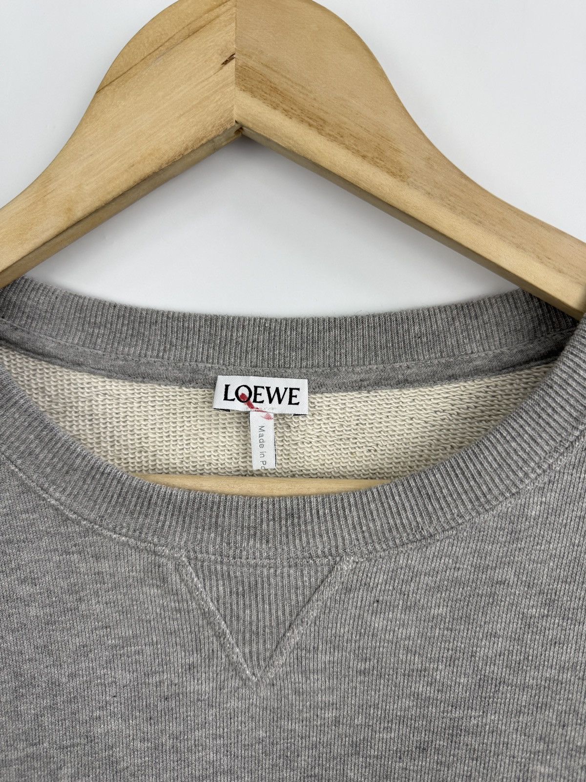 Loewe Loewe Luxury Sweatshirt Embroidered Logo Made in Portugal Size US XL / EU 56 / 4 - 6 Thumbnail