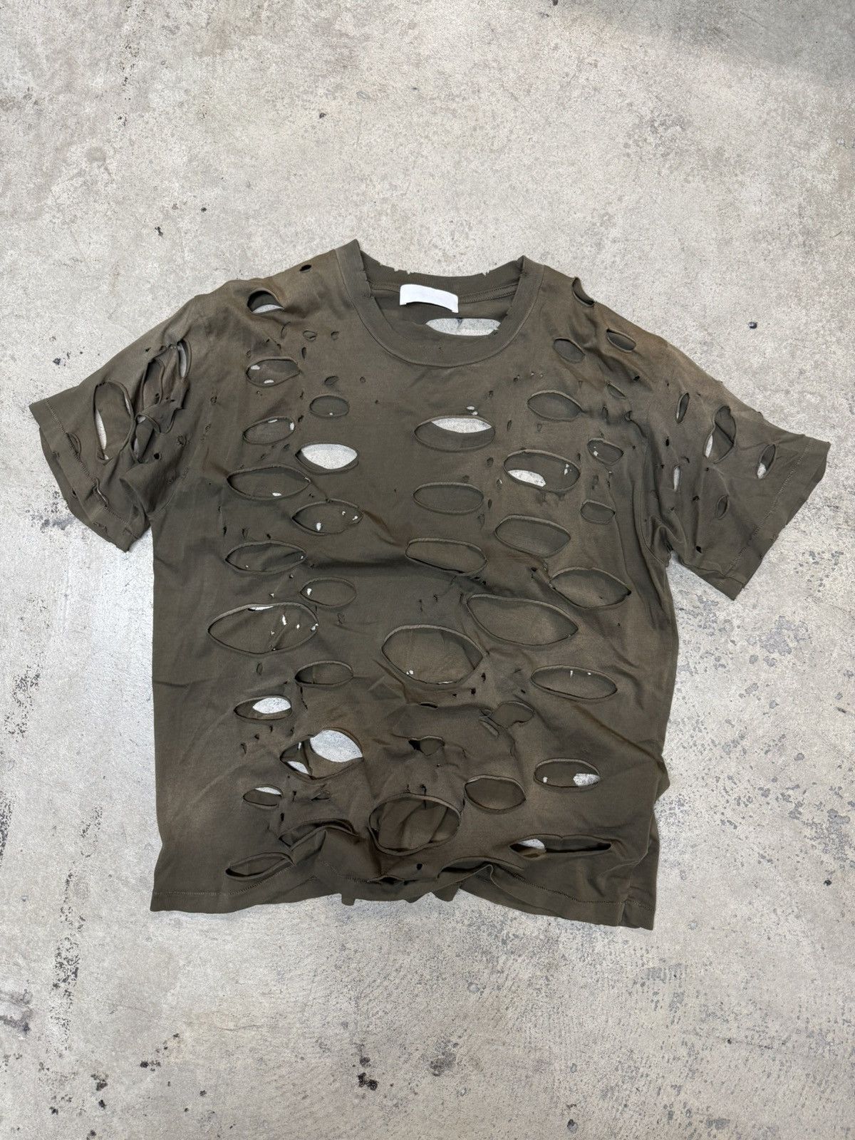 ALEXANDER DIGENOVA Alexander Digenova Green Crash Tee Size US L / EU 52-54 / 3 - 1 Thumbnail