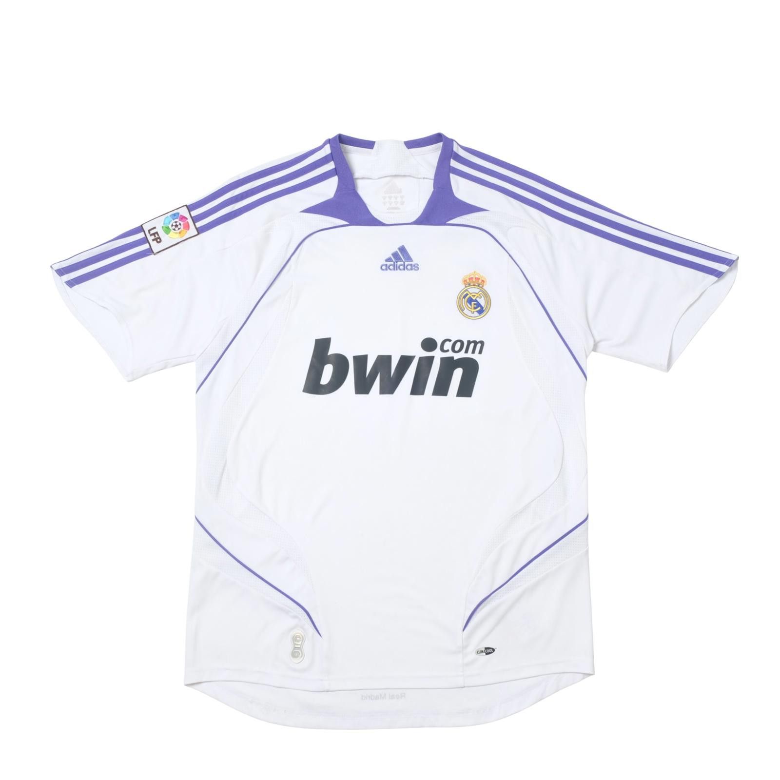 Adidas 2007/08 Real Madrid Home Shirt Adidas (L) Size US L / EU 52-54 / 3 - 1 Thumbnail
