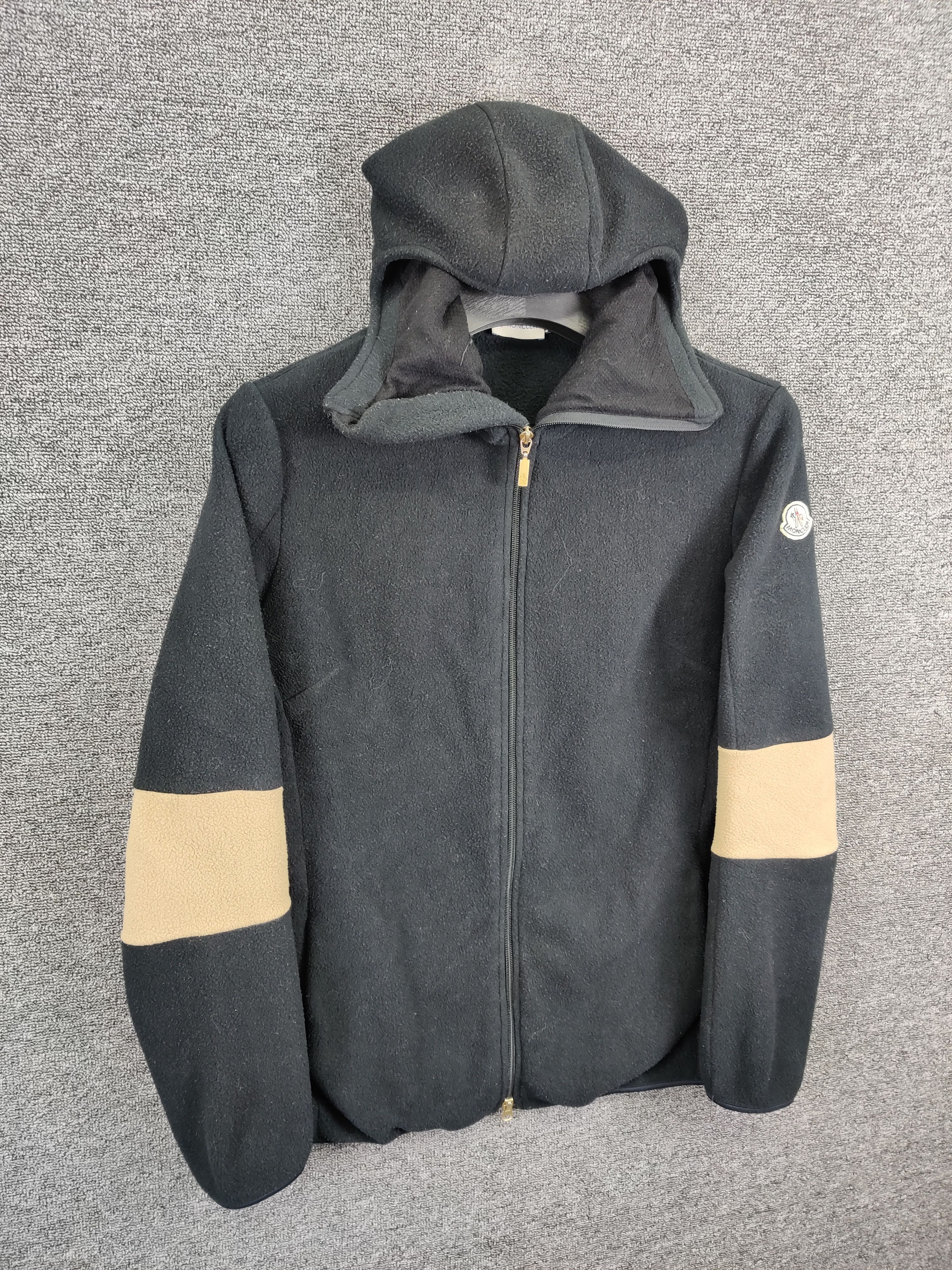 Moncler Vintage Moncler Ninja Fleece Jacket Size US L / EU 52-54 / 3 - 3 Thumbnail