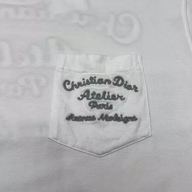 Dior Dior Embroidered Logo Short Sleeve TShirt-2506 Size US L / EU 52-54 / 3 - 5 Thumbnail