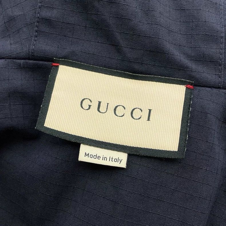 Gucci Gucci Dark blue double G lamb jacket 2502-Nextarrow Size US XS / EU 42 / 0 - 4 Thumbnail