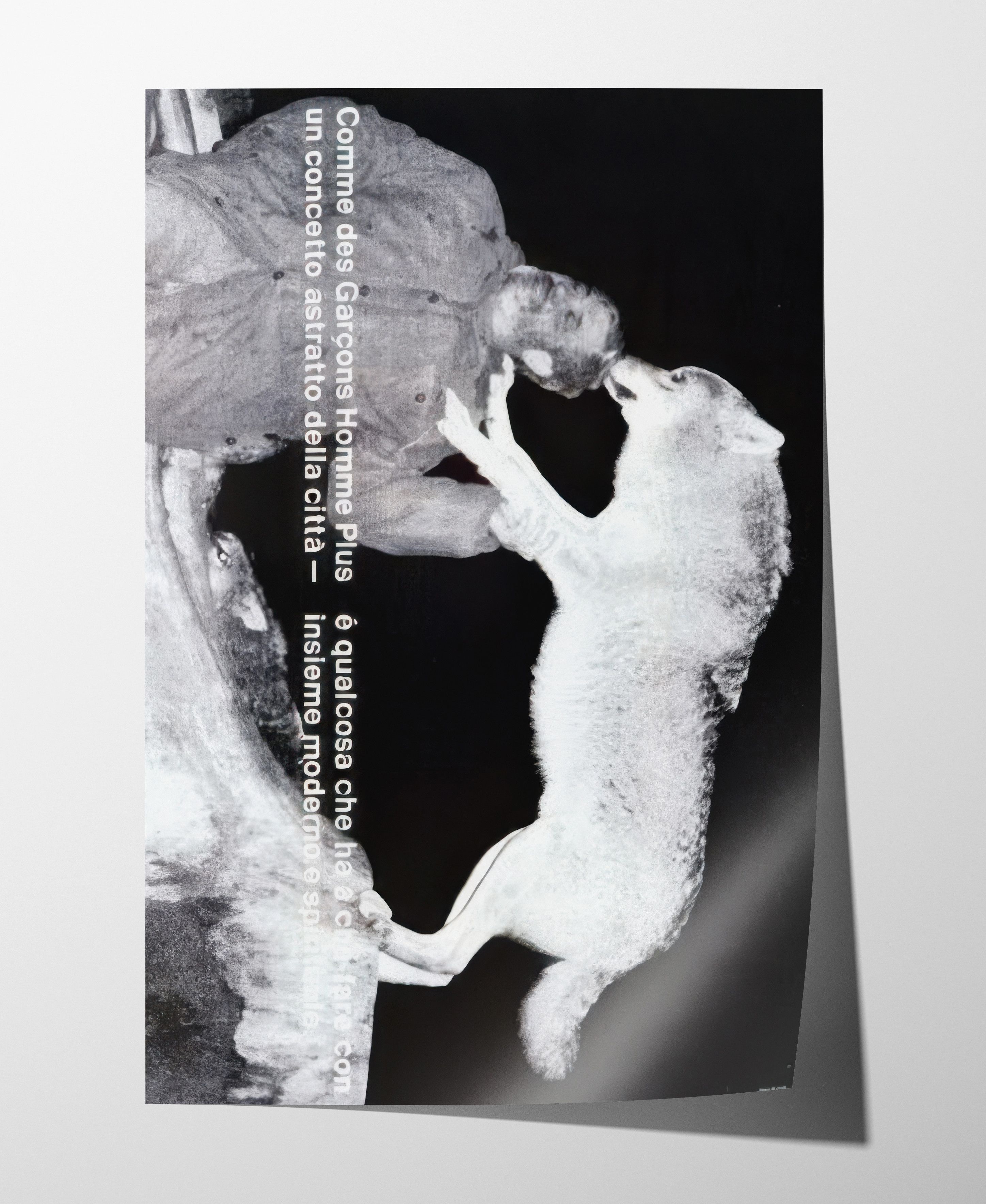 Comme des Garcons Comme Des Garcons Poster Print Gift Vintage Archive Size ONE SIZE - 4 Thumbnail