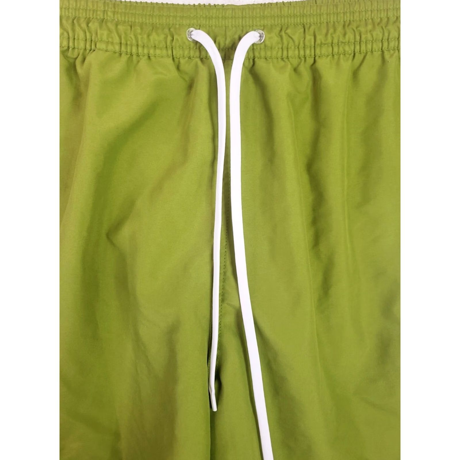 Ralph Lauren Chaps Ralph Lauren Men's M Green Floral Swimming Trunks Drawstring 9" Inseam Size ONE SIZE - 3 Thumbnail