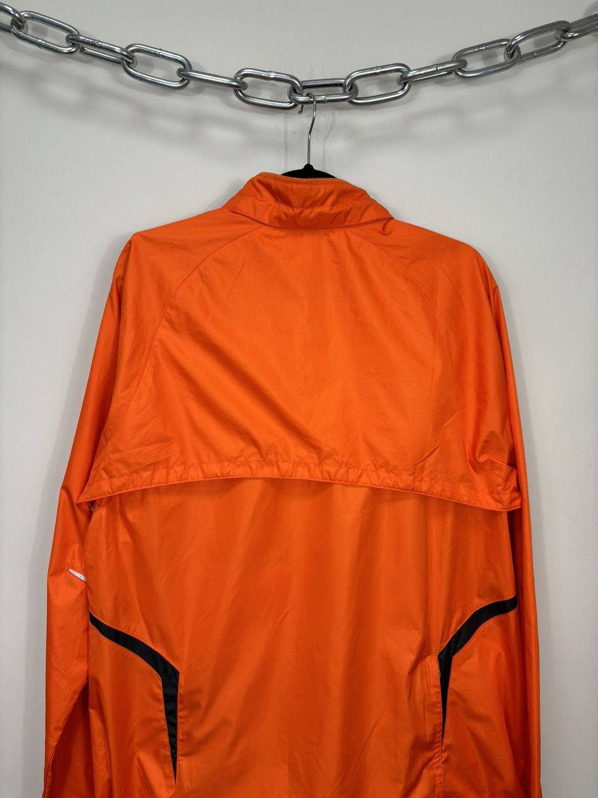 Nike Vintage Nike Y2K Zip Orange Hype Transformer Jacket Size US XL / EU 56 / 4 - 20 Thumbnail