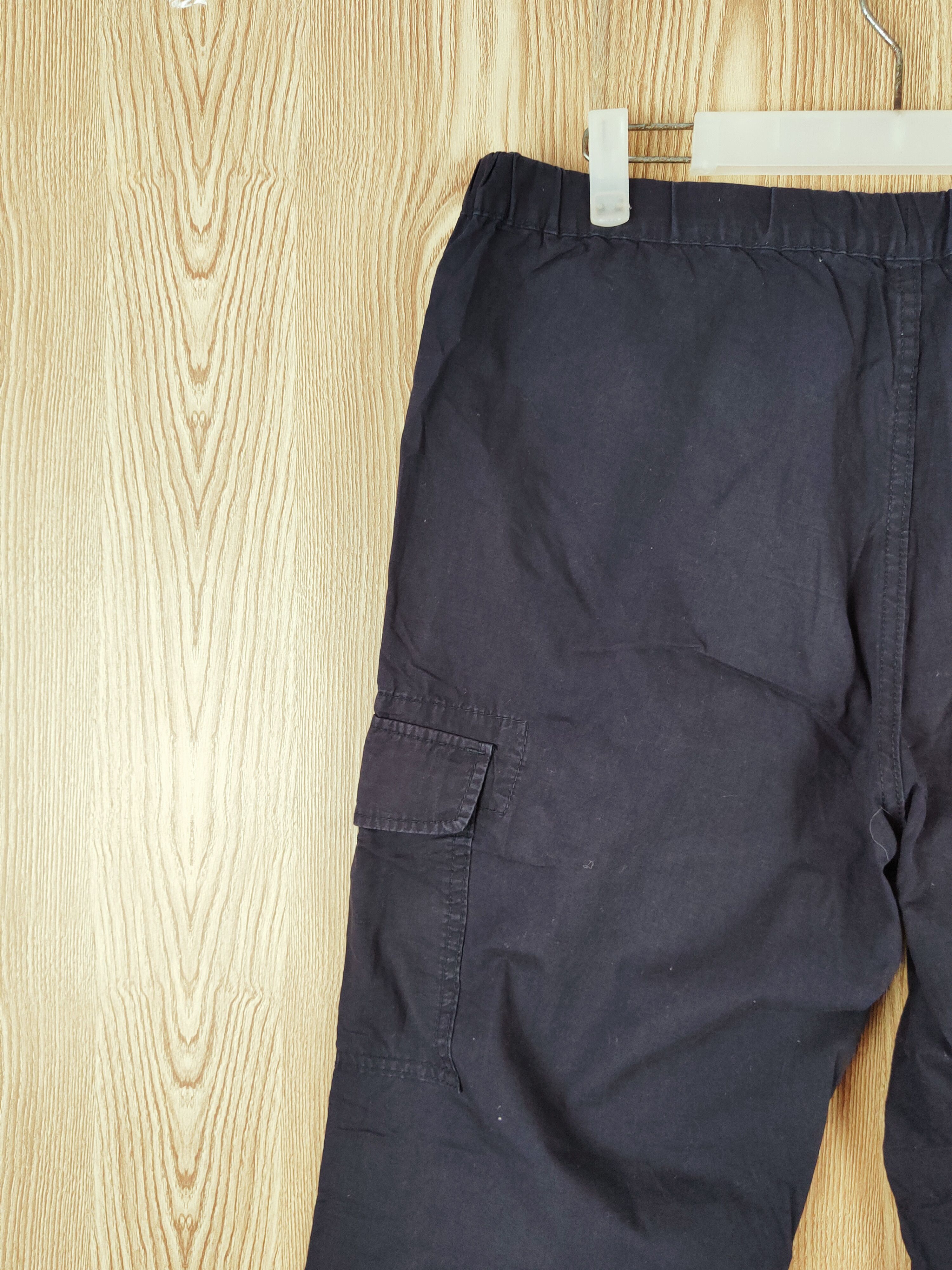 Japanese Brand Uniqlo Dark Blue Multipocket Tactical Cargo Pants #W273 Size US 34 / EU 50 - 8 Thumbnail