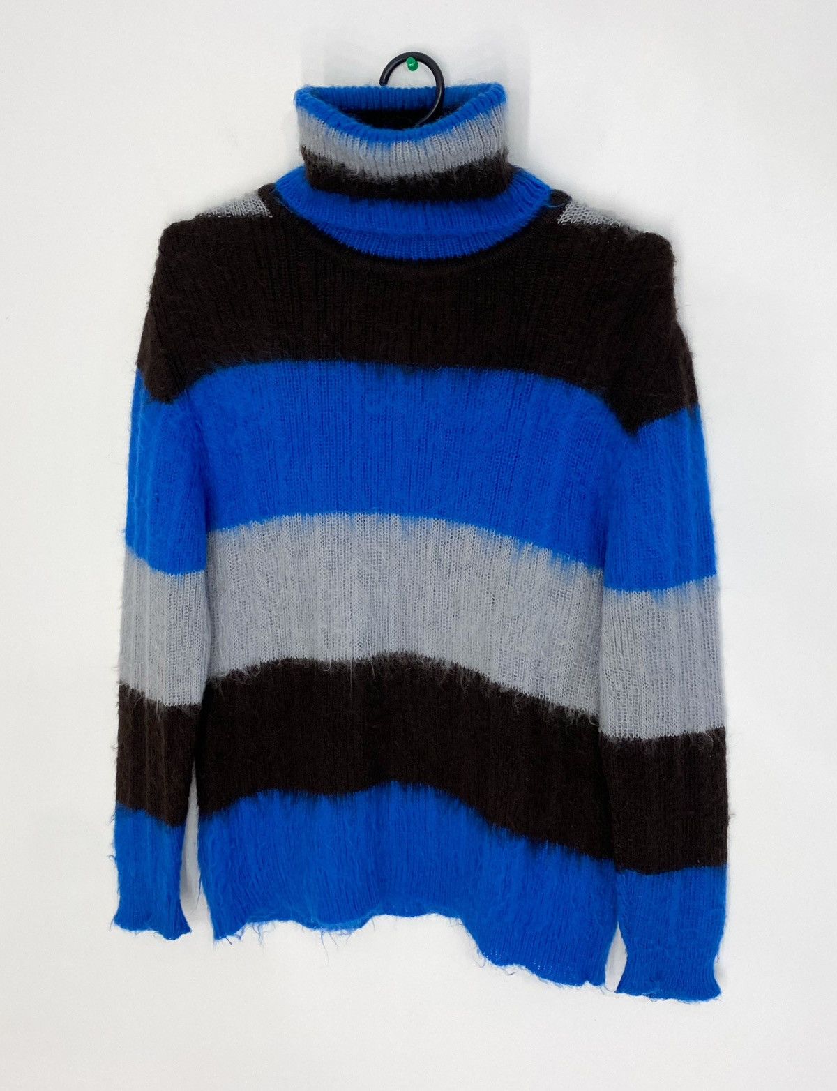 Japanese Brand Vintage 90s Japanese Mohair Unisex Hand Knit Sweater Size US S / EU 44-46 / 1 - 5 Thumbnail