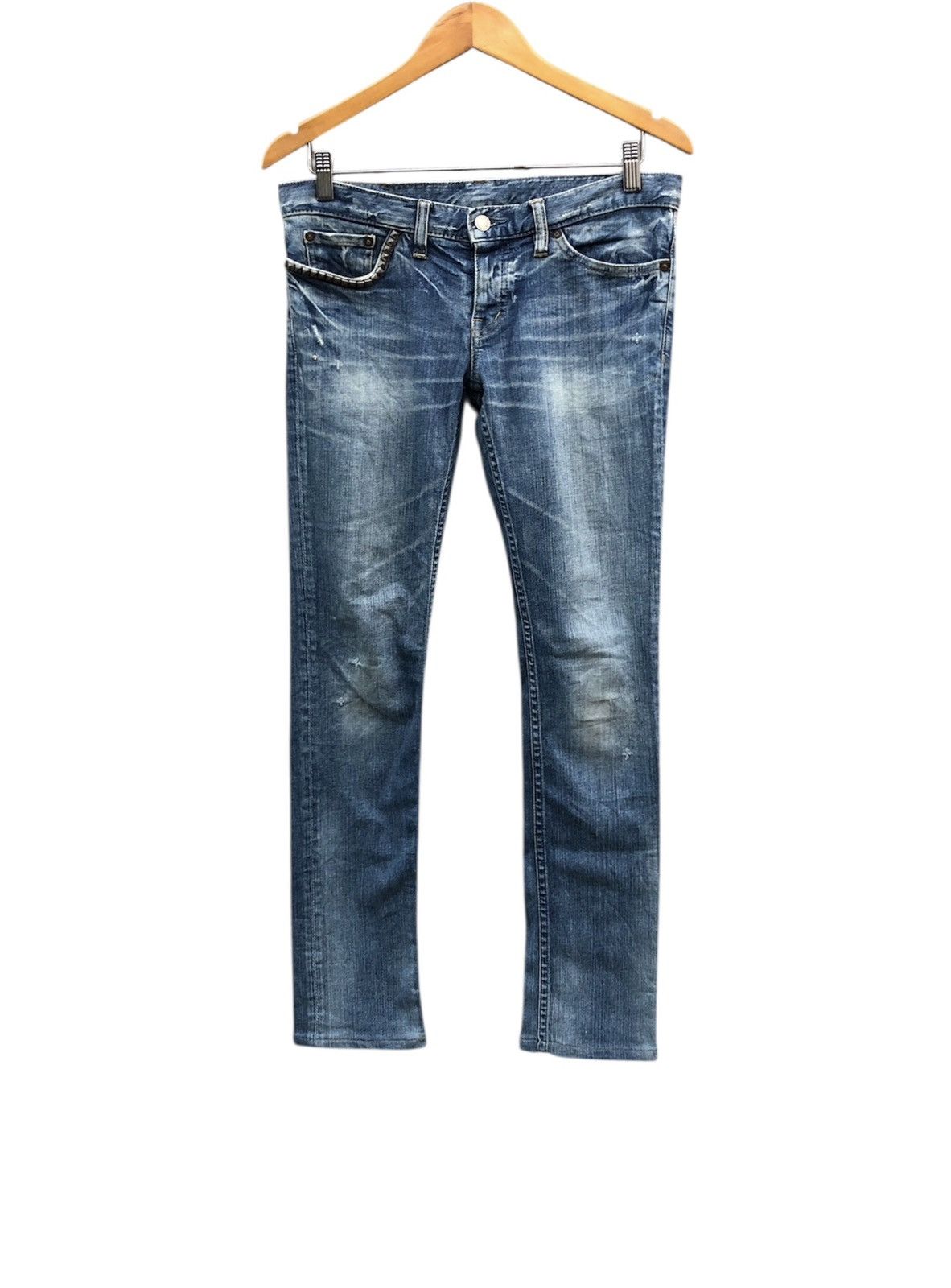 Hysteric Glamour Hysteric Glamour Distressed With Stud Size US 31 - 1 Thumbnail