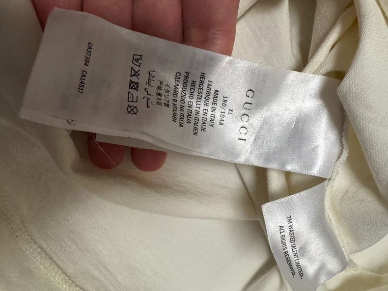Gucci Gucci "THE FACE" White Short Sleeve Tee-2508 Size US XL / EU 56 / 4 - 5 Thumbnail