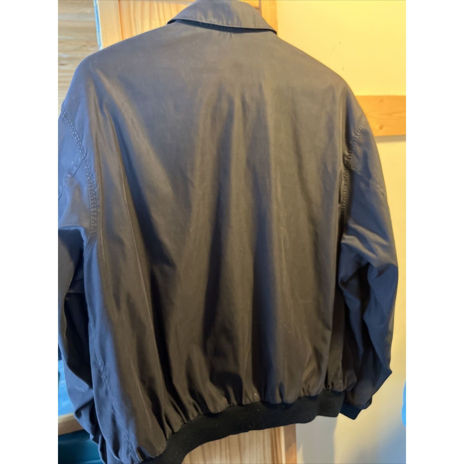 Weatherproof Weatherproof Mens XL Navy Long Sleeve Full Zip Cotton Jacket Size US XL / EU 56 / 4 - 9 Thumbnail