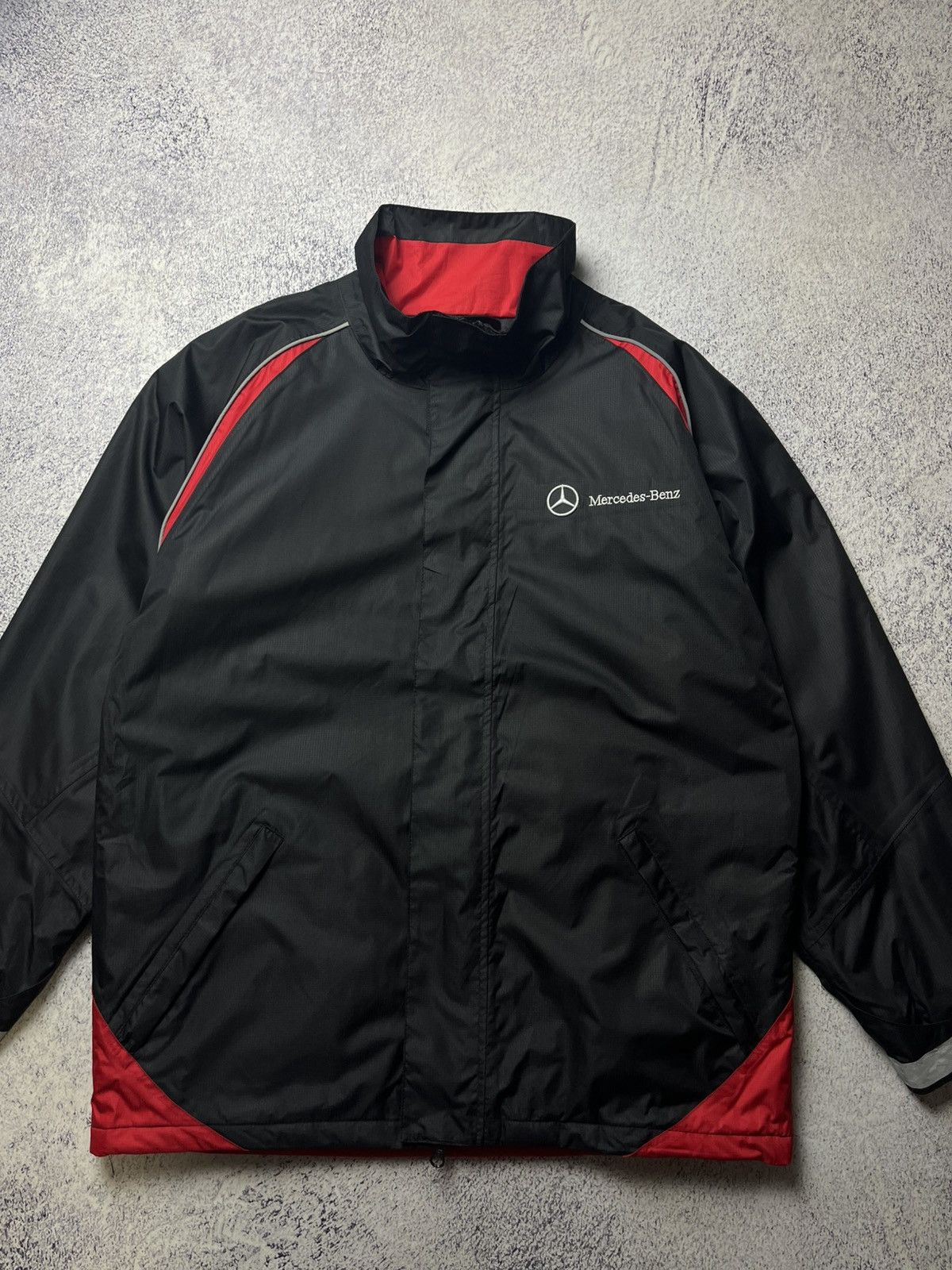 Mercedes-Benz Mercedes-Benz Vintage Racing Bomber Jacket 90's Y2K Size US M / EU 48-50 / 2 - 3 Thumbnail
