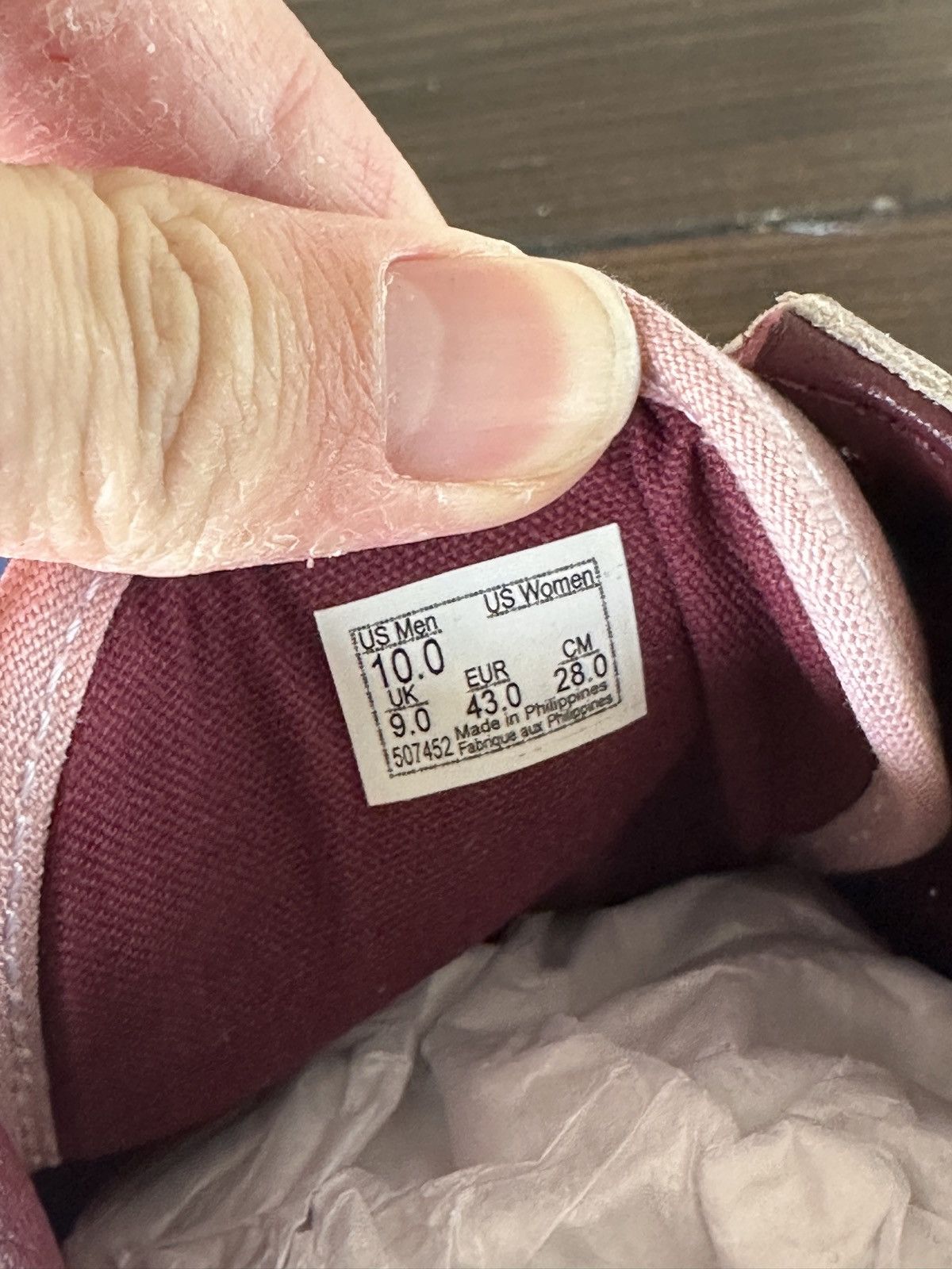 Vans Vans Old Skool Gemstone Misty Mauve Pink Size US 10 / EU 43 - 9 Thumbnail