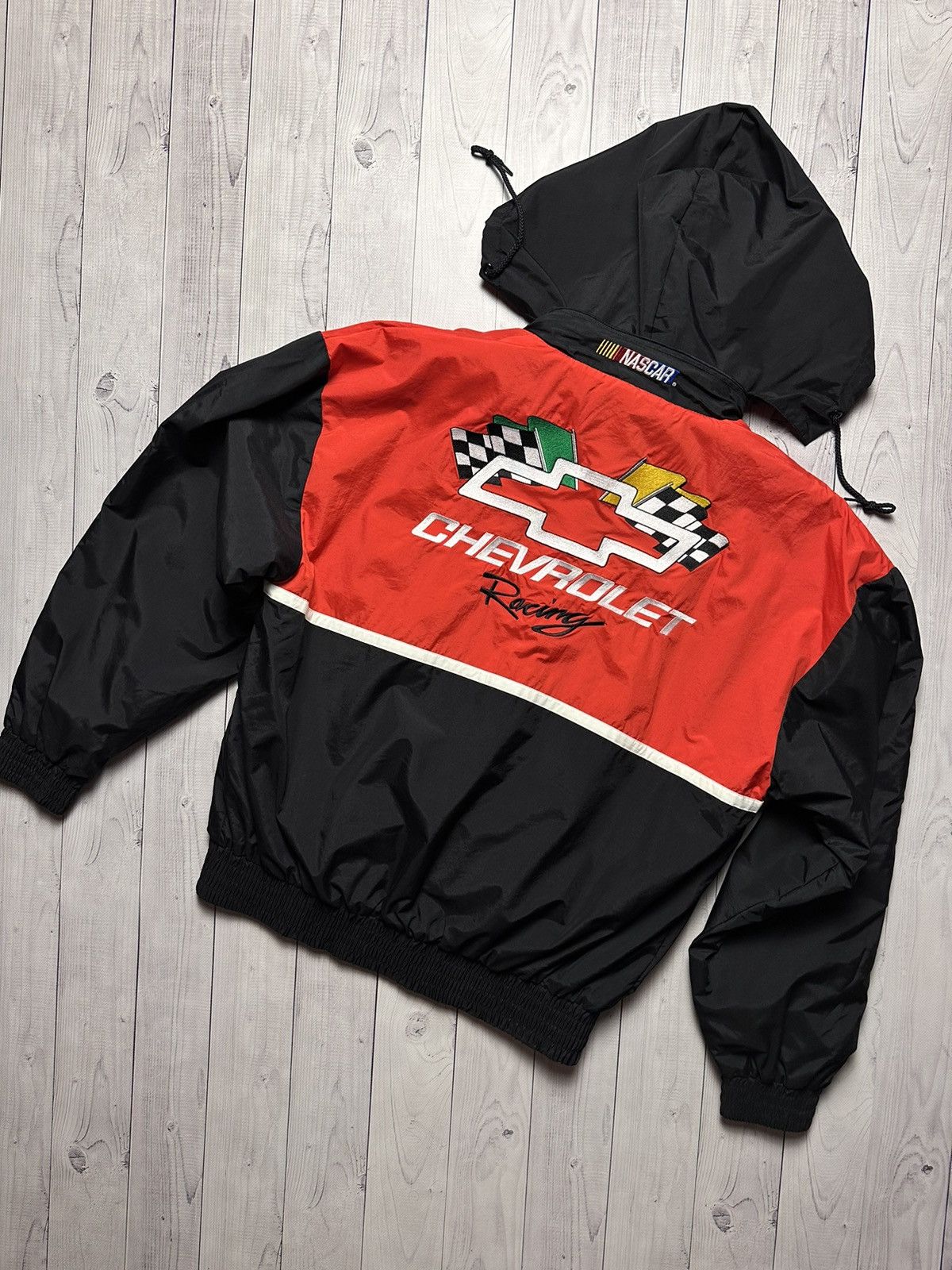 image of Racing Jacket Chevrolet Nascar Size S/m in Red, Men's