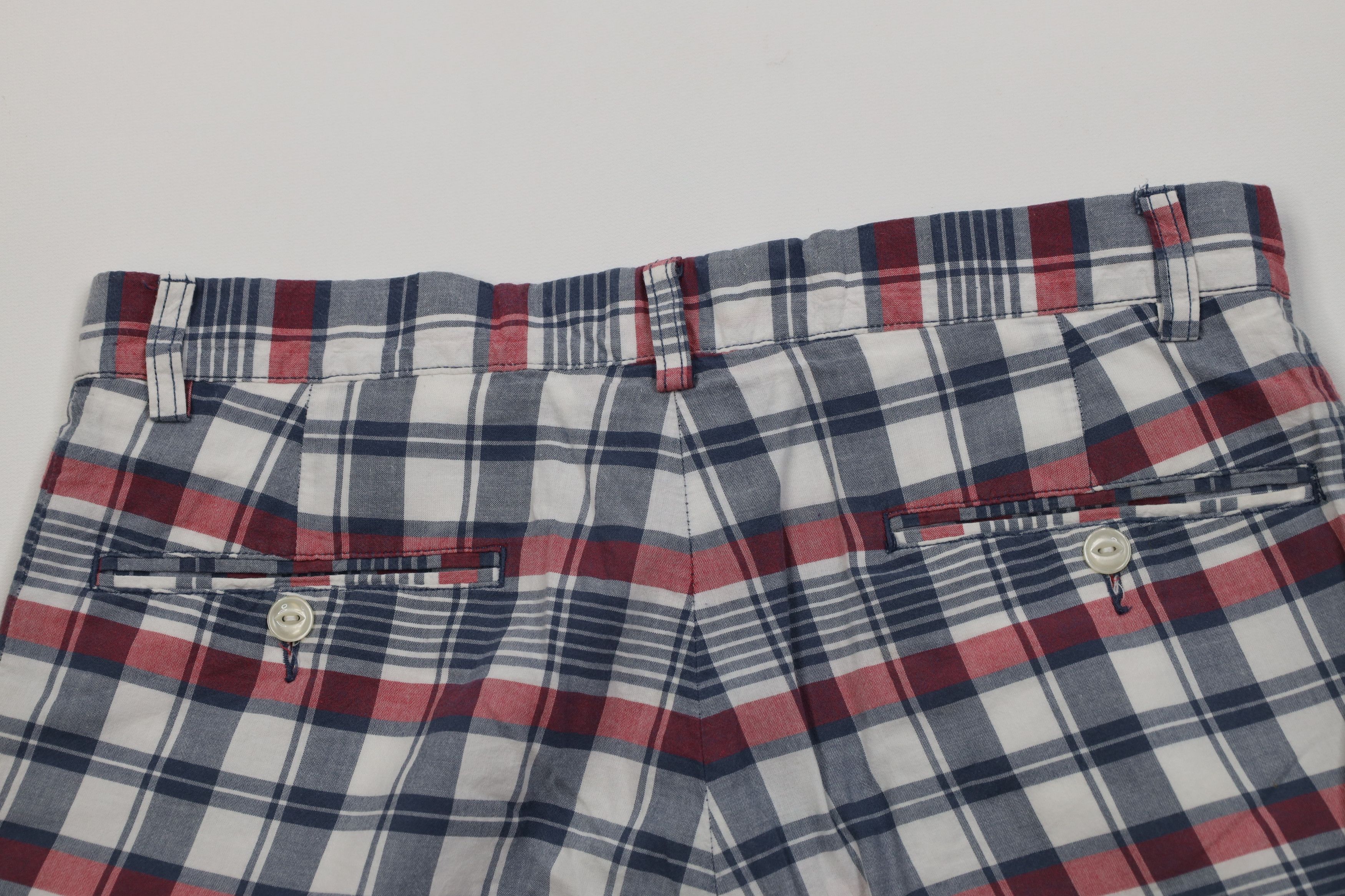Ralph Lauren Vintage 90s Ralph Lauren Plaid Golf Chino Shorts Cotton Size US 32 / EU 48 - 10 Thumbnail