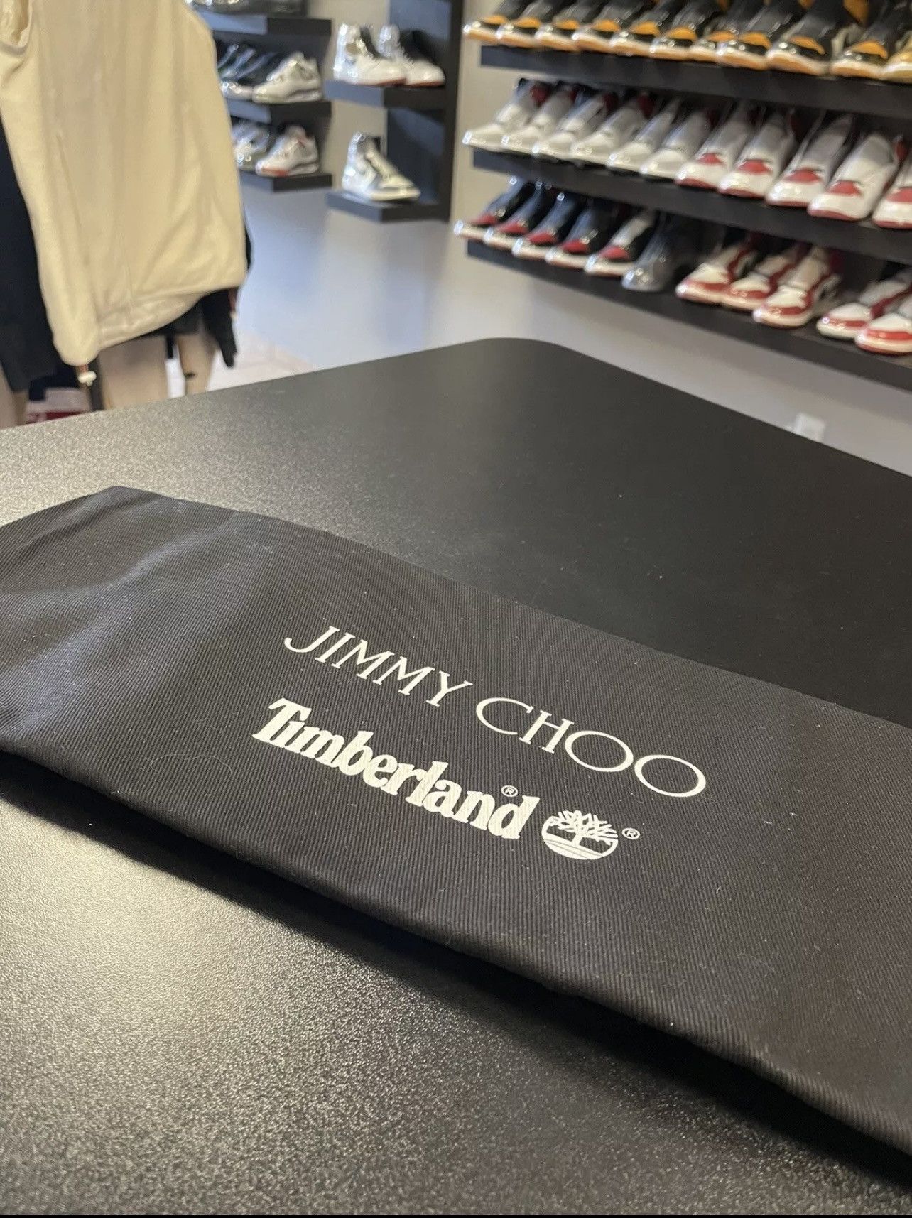 Jimmy Choo Size 5 - Jimmy Choo X Timberland Suede Crystal Encrusted Size US 5 / IT 35 - 17 Thumbnail
