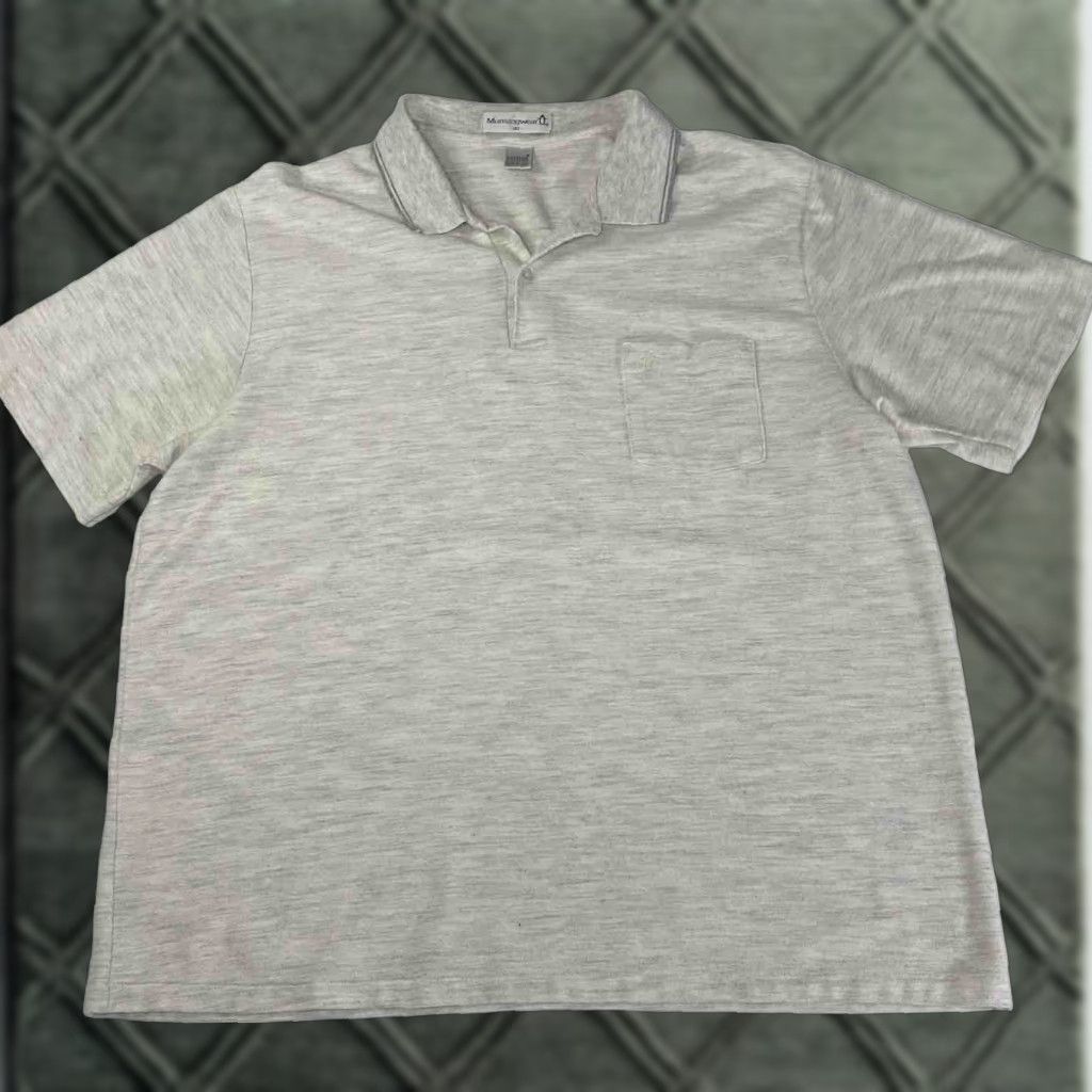 Vintage Munsingwear Mens XL Golf Polo Pocket Made In USA Shirt Polo Adult XL White Size US XL / EU 56 / 4 - 1 Thumbnail