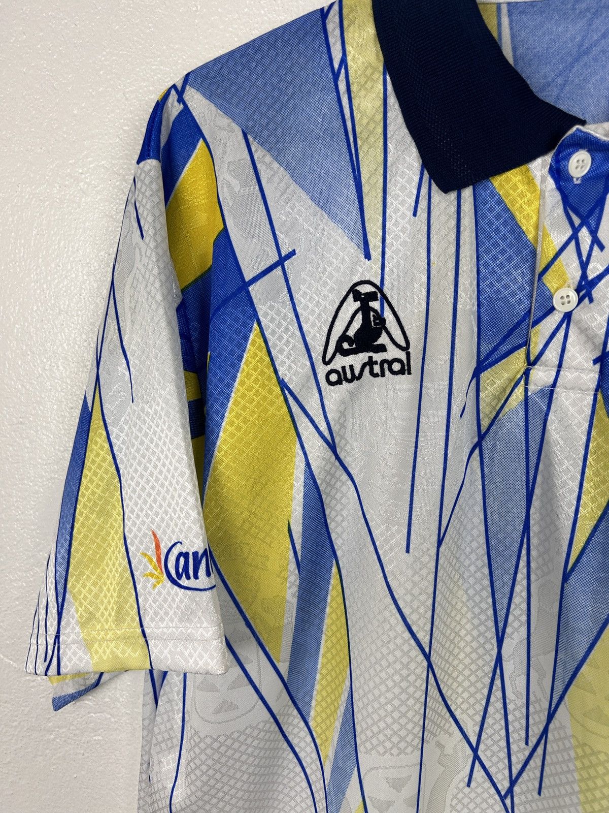 Vintage 90s Vintage Austral Canary Islands 1998/99 Away Kit Jersey Size US L / EU 52-54 / 3 - 3 Thumbnail