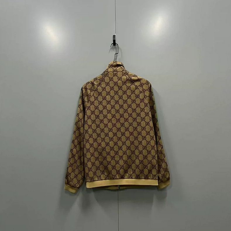 Gucci Gucci Striped double G full-print school uniform jacket Size US L / EU 52-54 / 3 - 2 Thumbnail