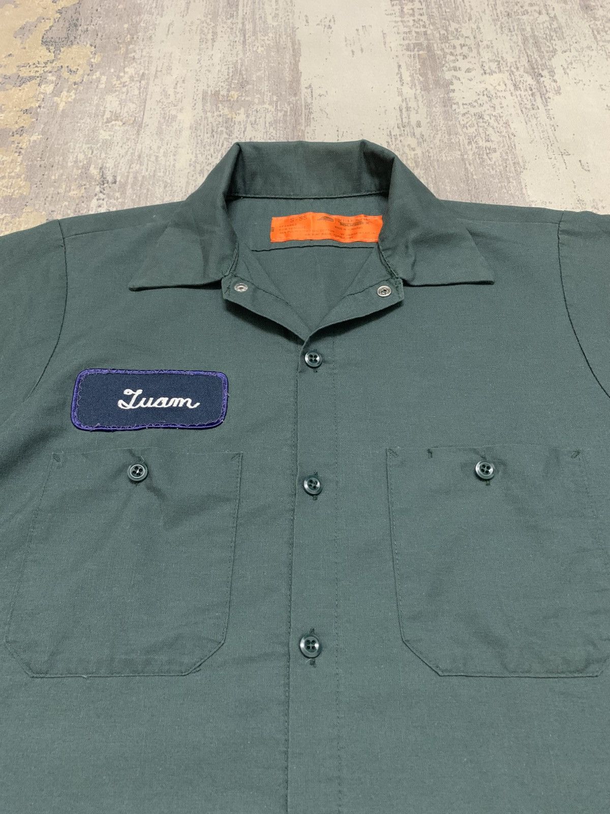 Vintage Vintage Redkap Mechanic Workwear Shirt (S) Size US S / EU 44-46 / 1 - 2 Thumbnail