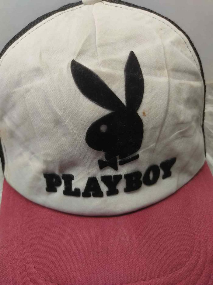 Playboy Vintage Playboy Trucker Hat Cap Size ONE SIZE - 3 Thumbnail